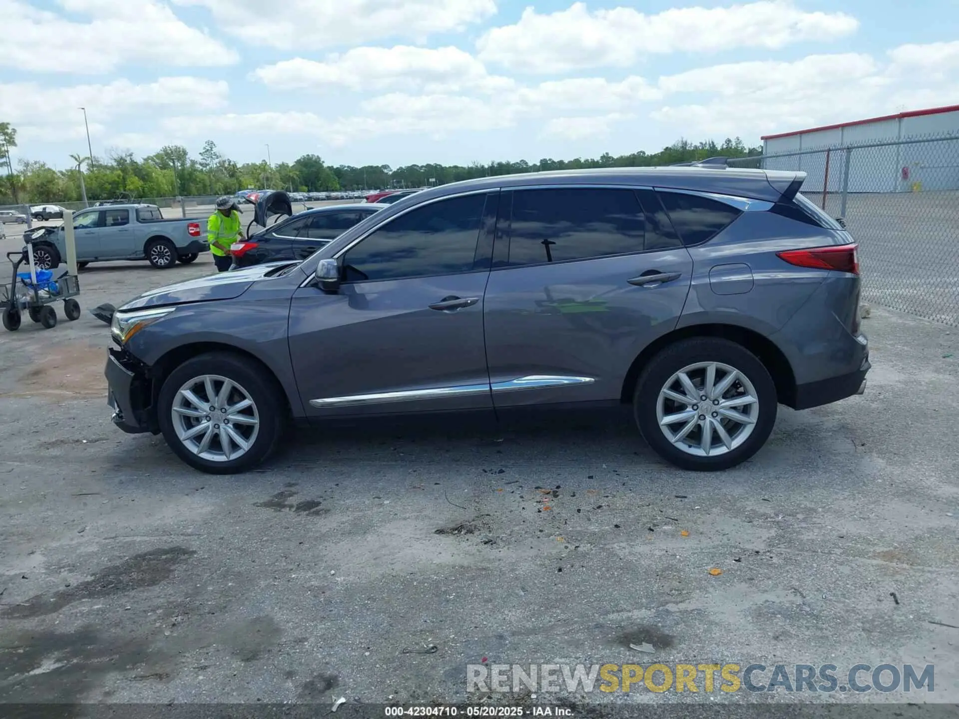 14 fotografías del automóvil dañado 5J8TC1H33ML016658 ACURA RDX 2021