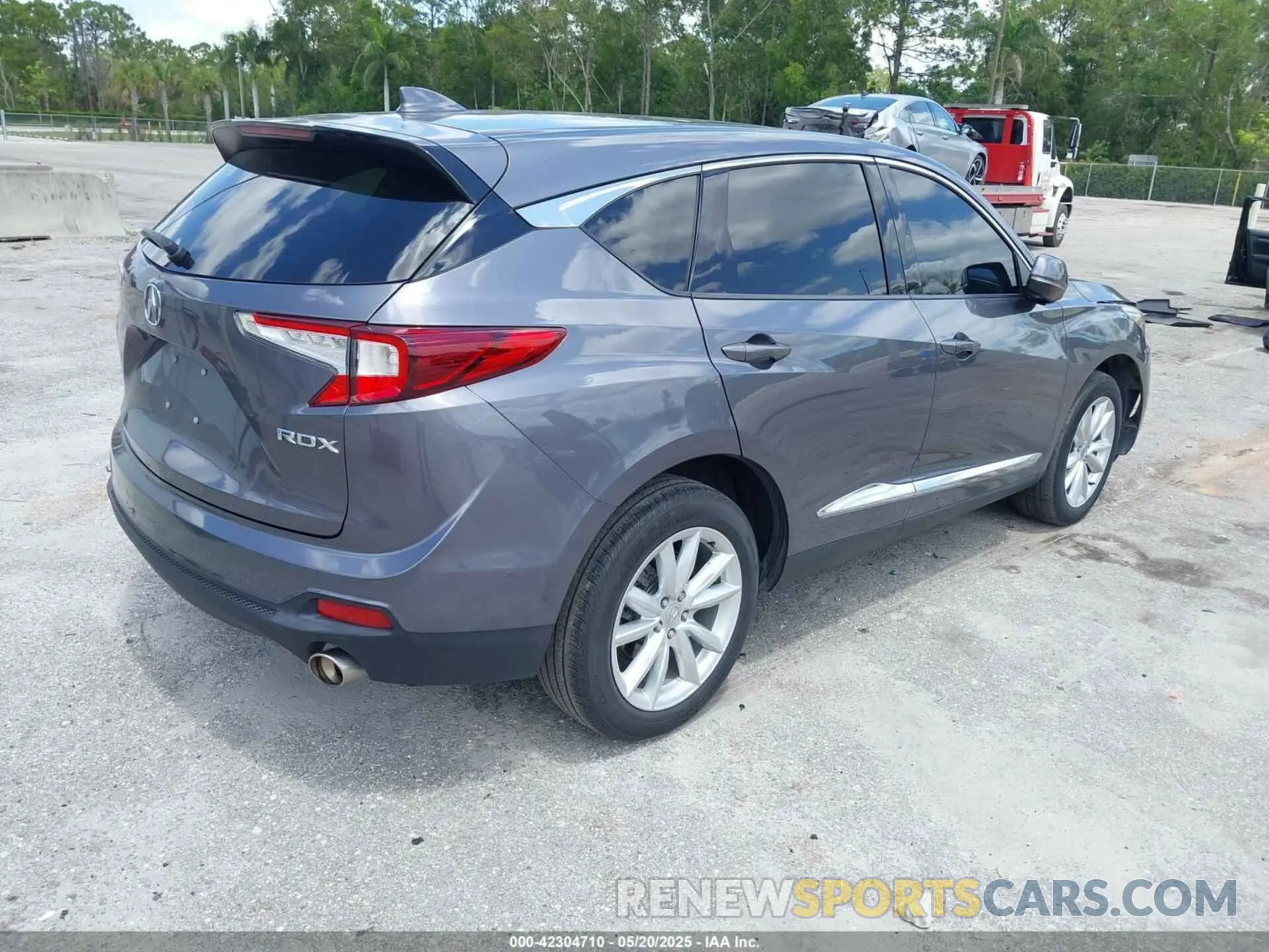 4 fotografías del automóvil dañado 5J8TC1H33ML016658 ACURA RDX 2021