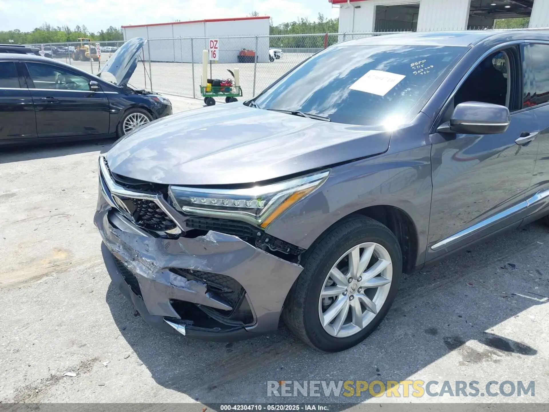 6 fotografías del automóvil dañado 5J8TC1H33ML016658 ACURA RDX 2021