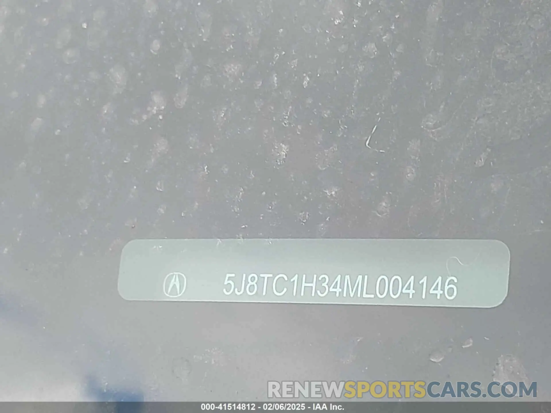 9 fotografías del automóvil dañado 5J8TC1H34ML004146 ACURA RDX 2021
