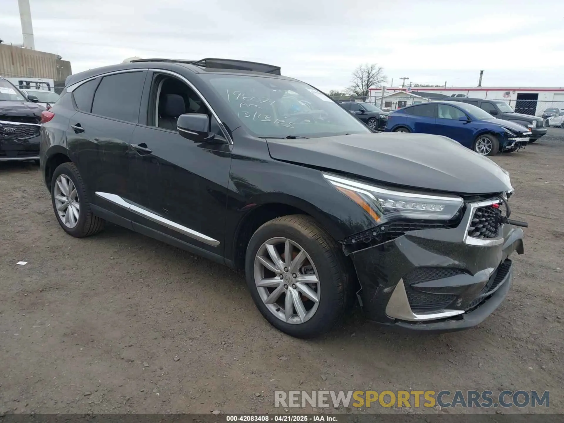 1 fotografías del automóvil dañado 5J8TC1H37ML006506 ACURA RDX 2021