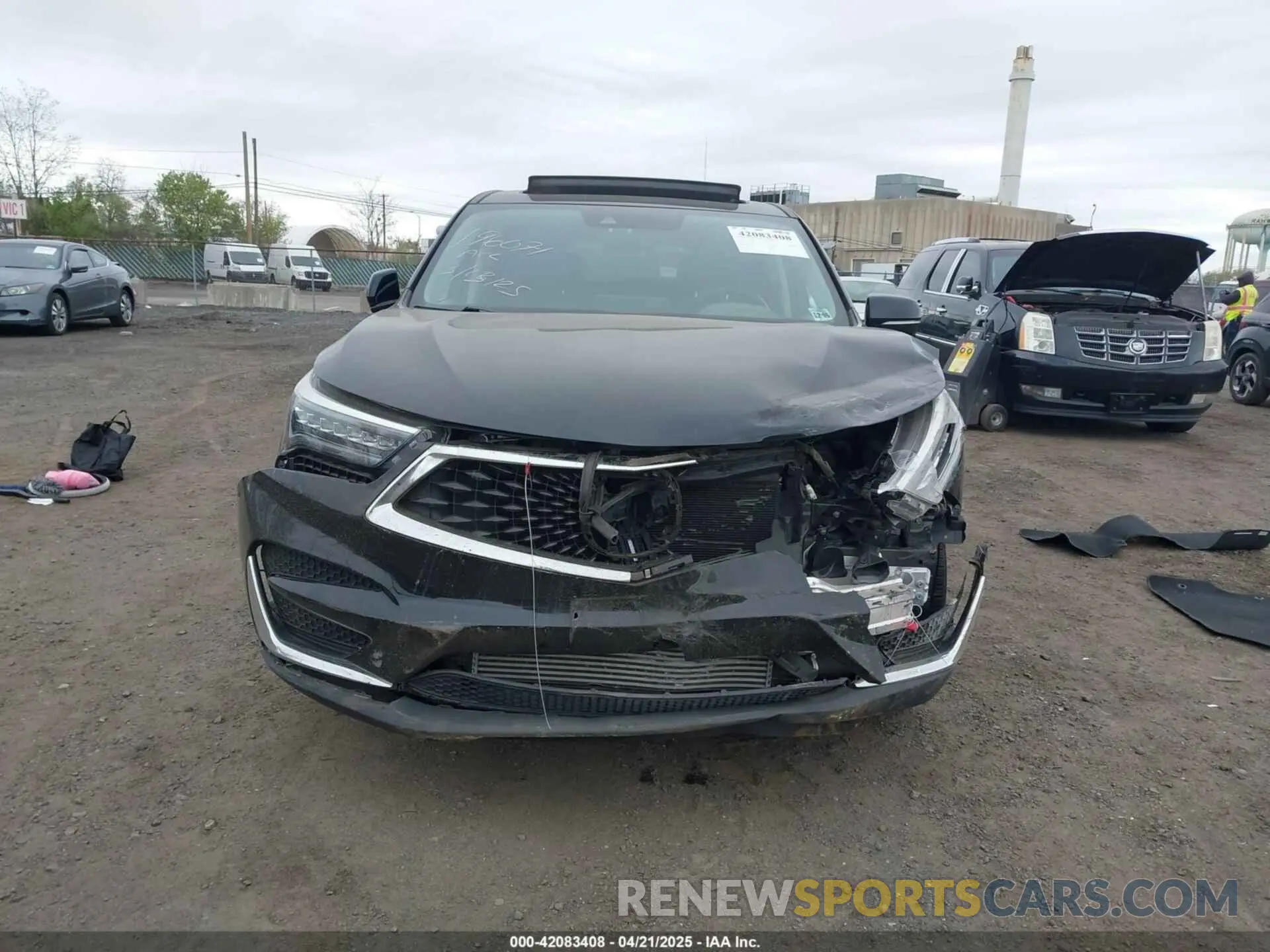 12 fotografías del automóvil dañado 5J8TC1H37ML006506 ACURA RDX 2021