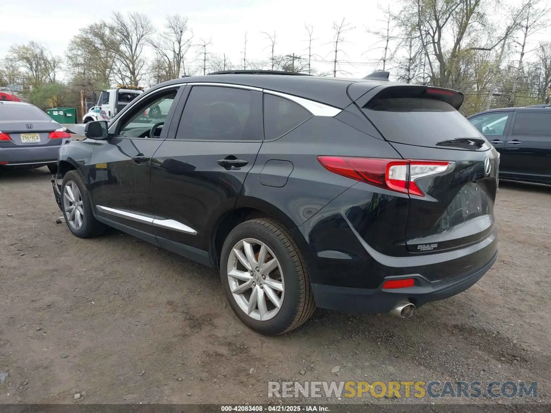 3 fotografías del automóvil dañado 5J8TC1H37ML006506 ACURA RDX 2021