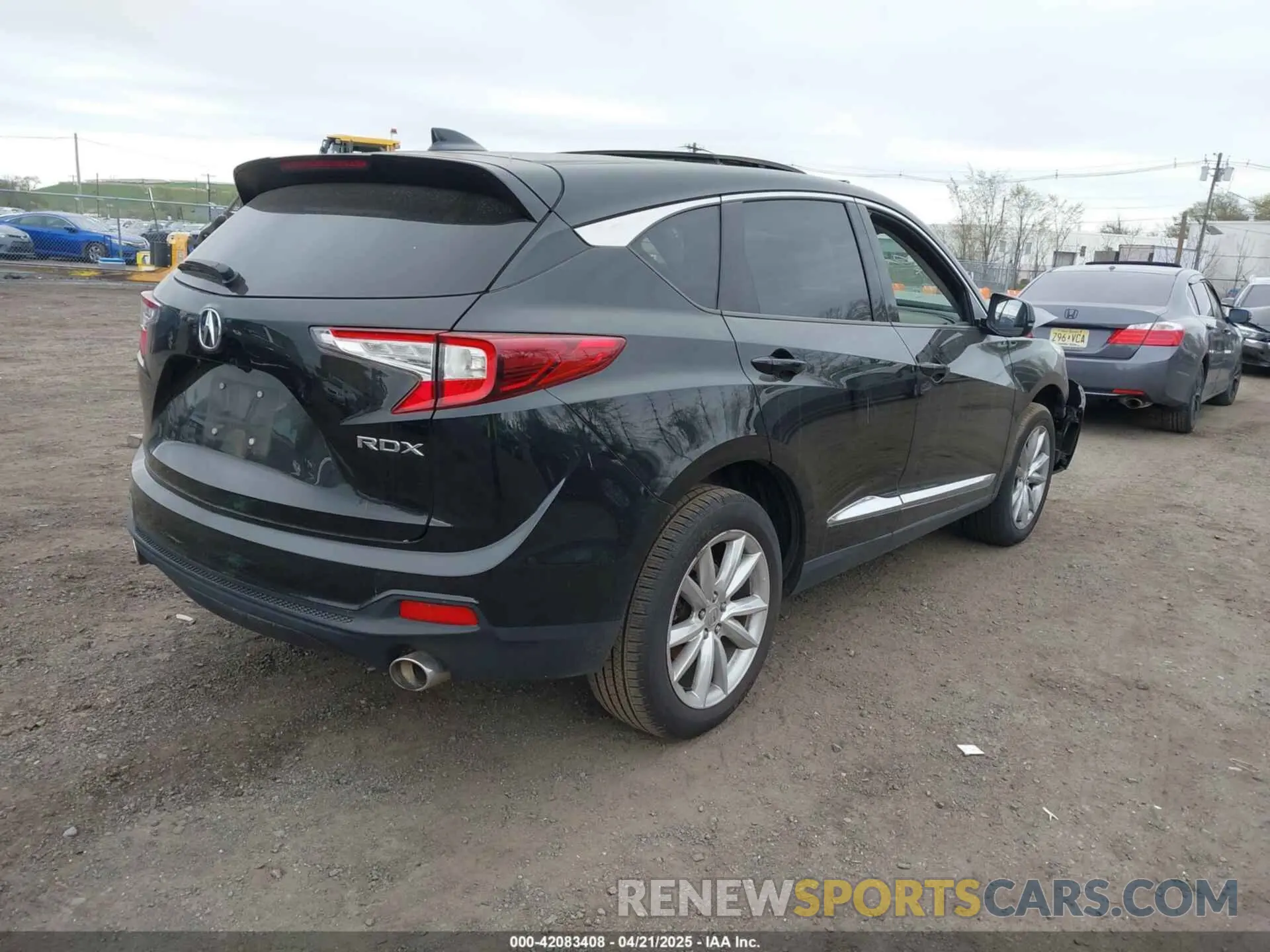 4 fotografías del automóvil dañado 5J8TC1H37ML006506 ACURA RDX 2021
