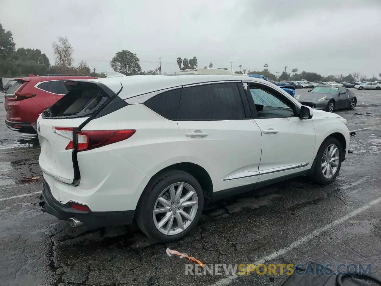 3 fotografías del automóvil dañado 5J8TC1H37ML015691 ACURA RDX 2021
