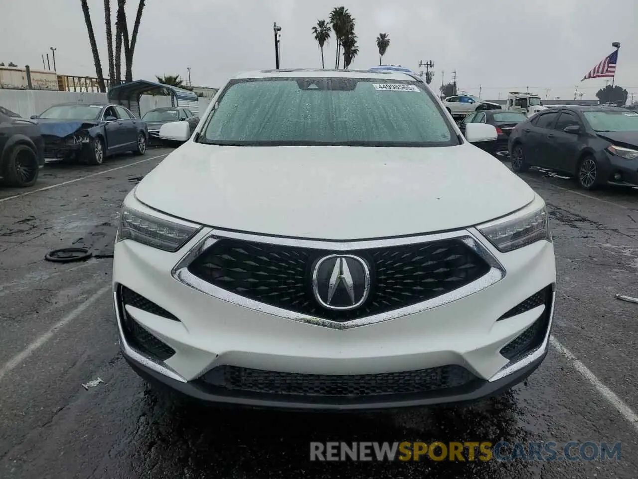5 fotografías del automóvil dañado 5J8TC1H37ML015691 ACURA RDX 2021