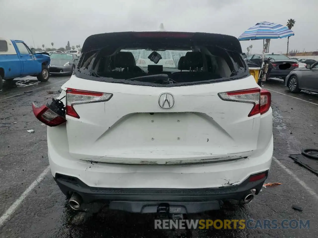 6 fotografías del automóvil dañado 5J8TC1H37ML015691 ACURA RDX 2021