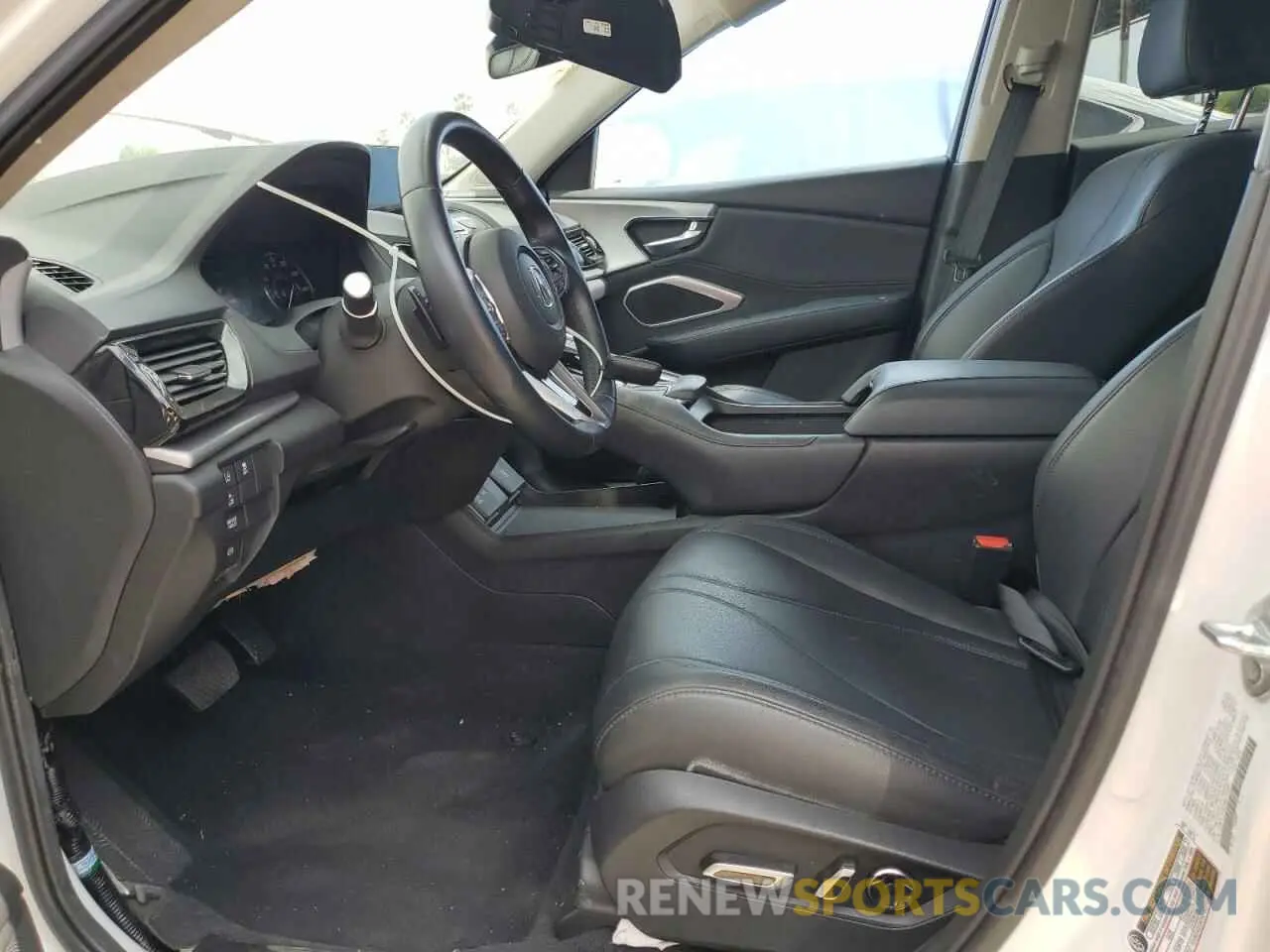 7 fotografías del automóvil dañado 5J8TC1H37ML015691 ACURA RDX 2021