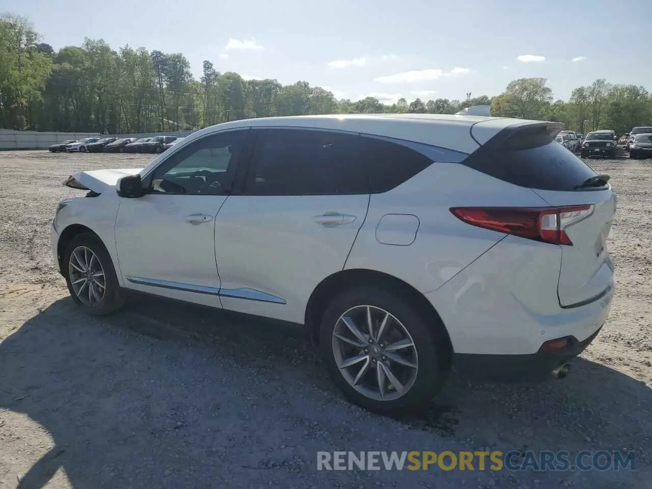 2 fotografías del automóvil dañado 5J8TC1H50ML006283 ACURA RDX 2021