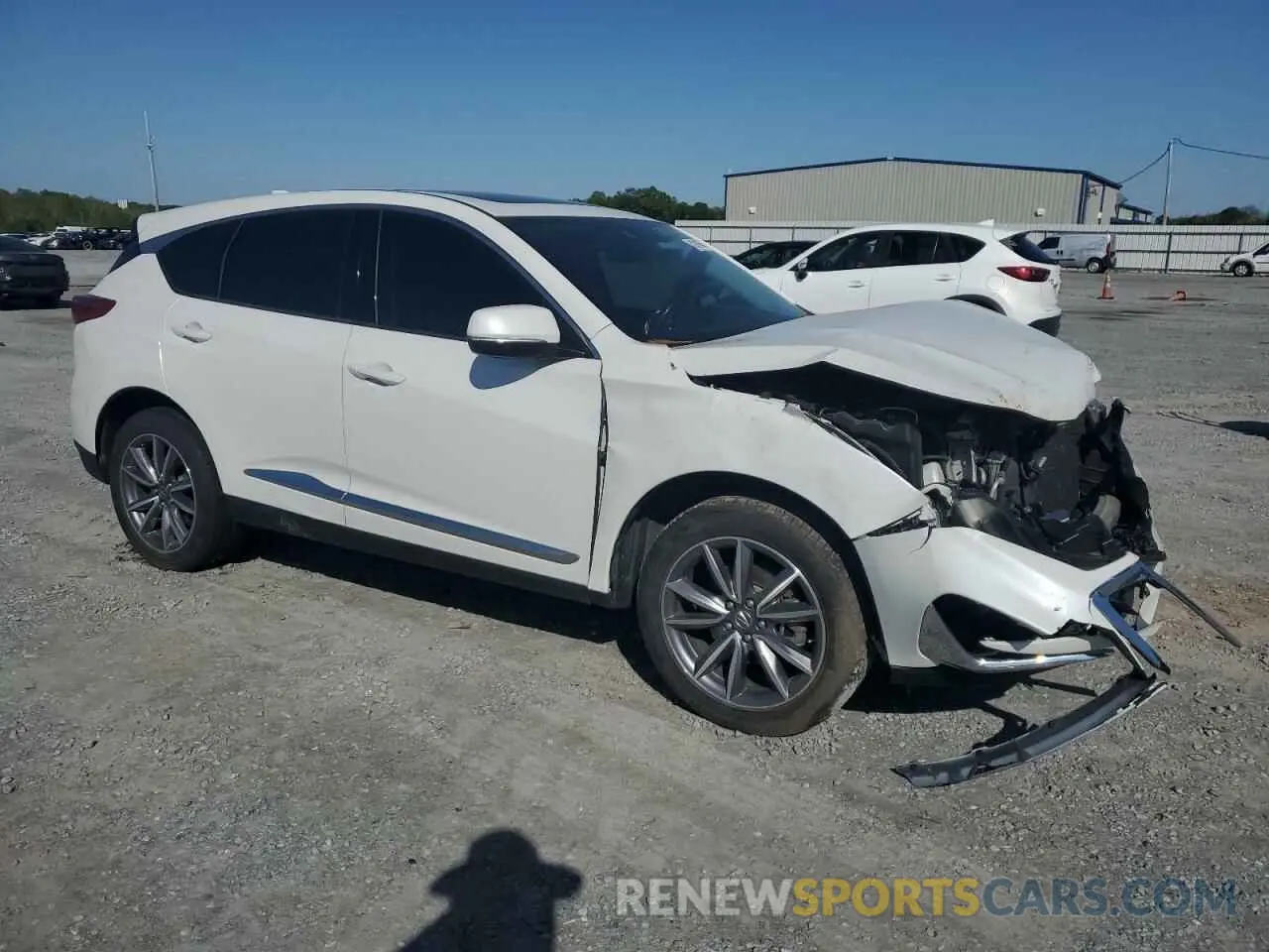 4 fotografías del automóvil dañado 5J8TC1H50ML006283 ACURA RDX 2021