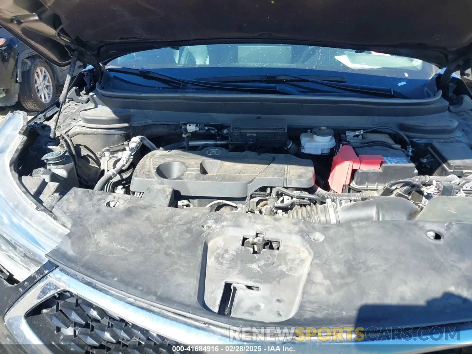10 fotografías del automóvil dañado 5J8TC1H50ML014819 ACURA RDX 2021