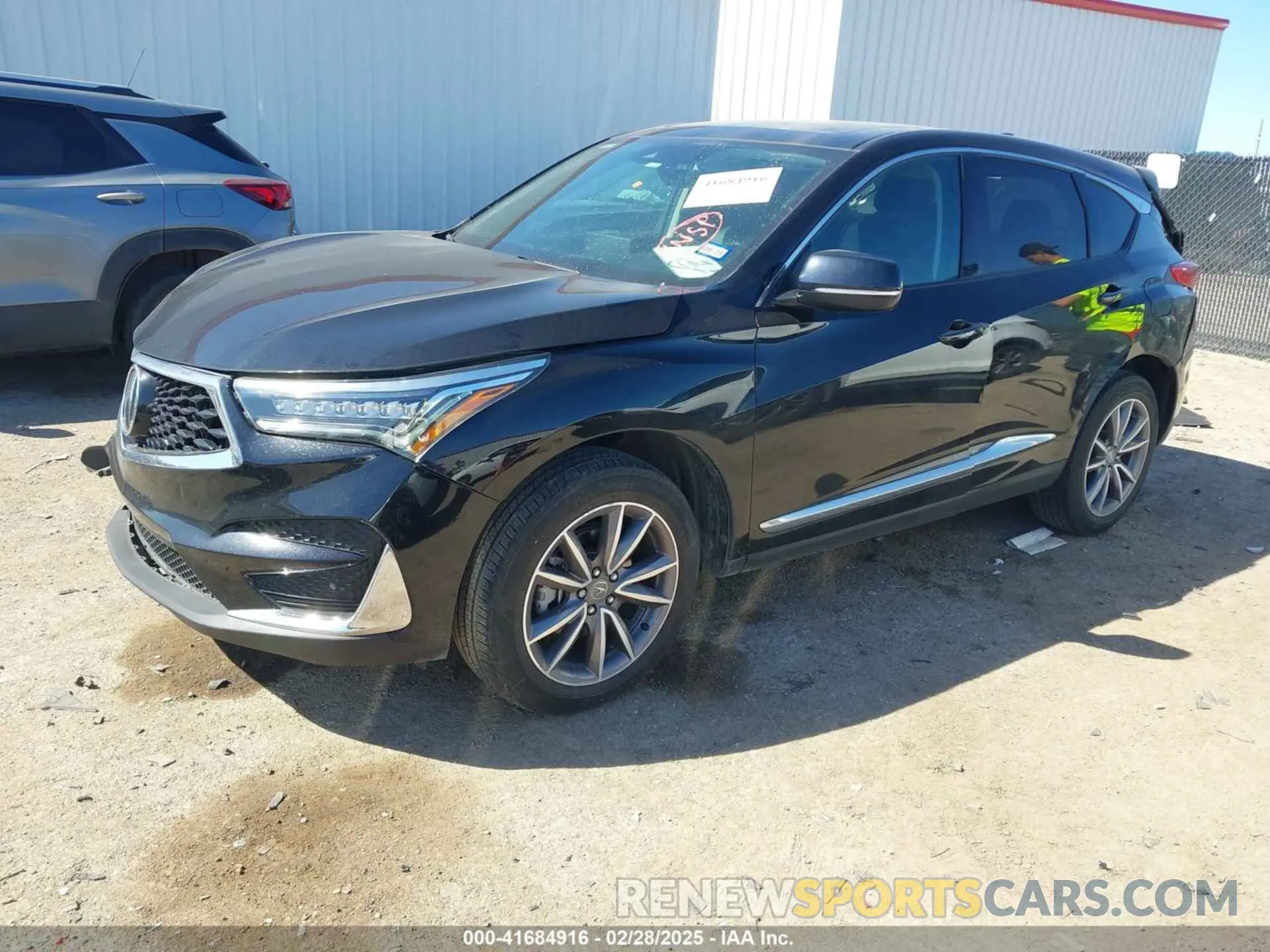 2 fotografías del automóvil dañado 5J8TC1H50ML014819 ACURA RDX 2021