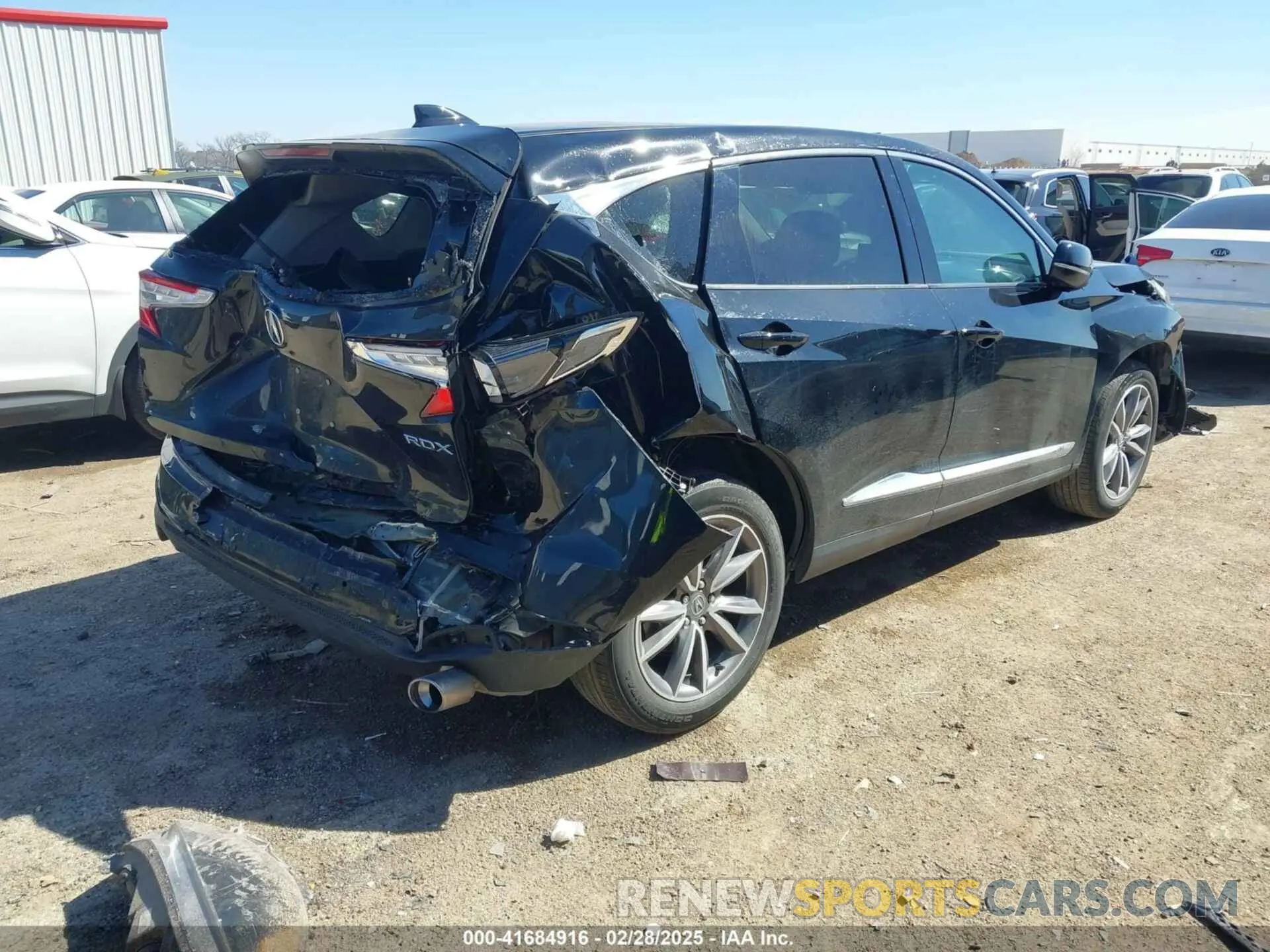 4 fotografías del automóvil dañado 5J8TC1H50ML014819 ACURA RDX 2021