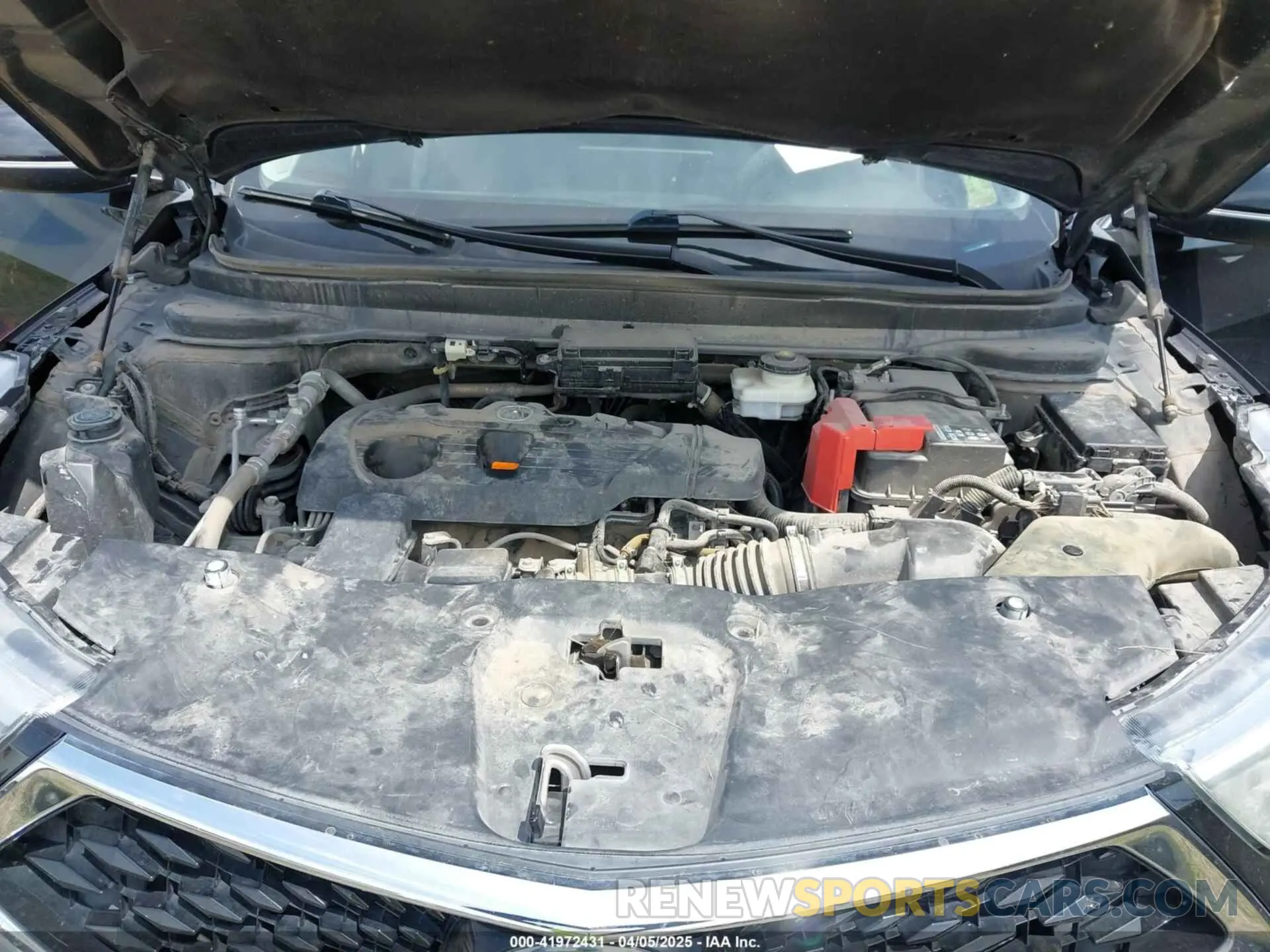 10 fotografías del automóvil dañado 5J8TC1H53ML001319 ACURA RDX 2021