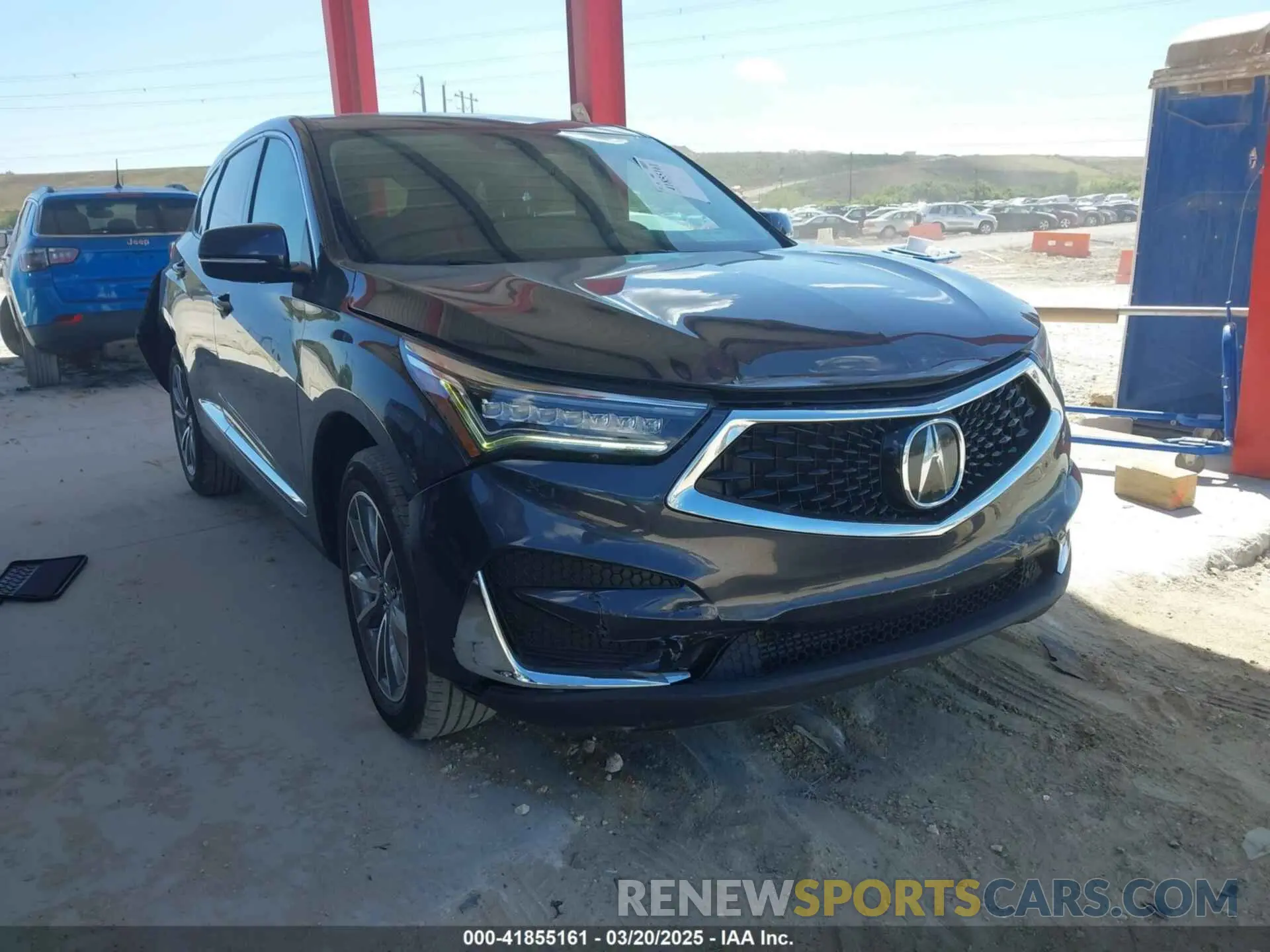 1 fotografías del automóvil dañado 5J8TC1H54ML016041 ACURA RDX 2021