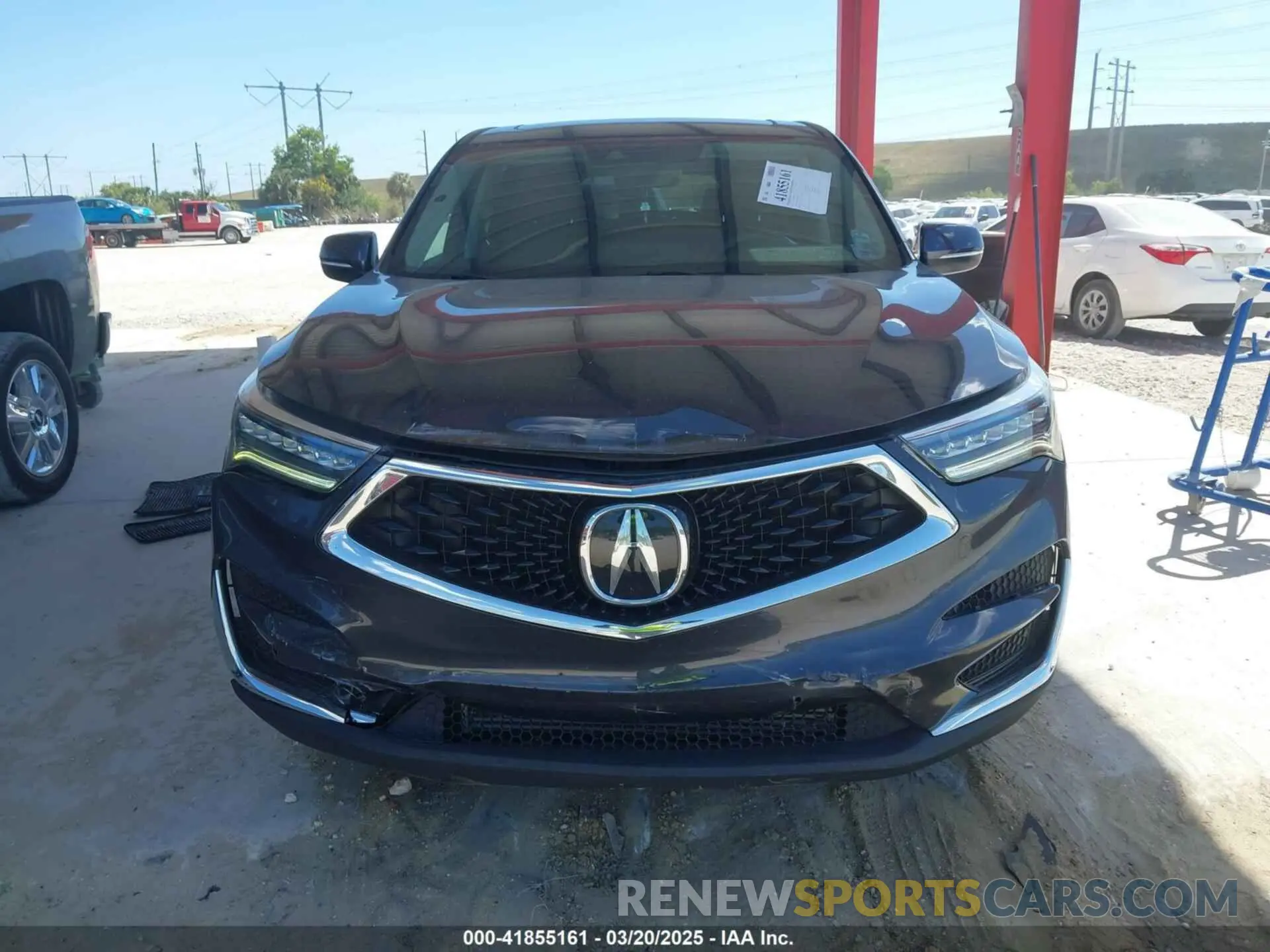 12 fotografías del automóvil dañado 5J8TC1H54ML016041 ACURA RDX 2021
