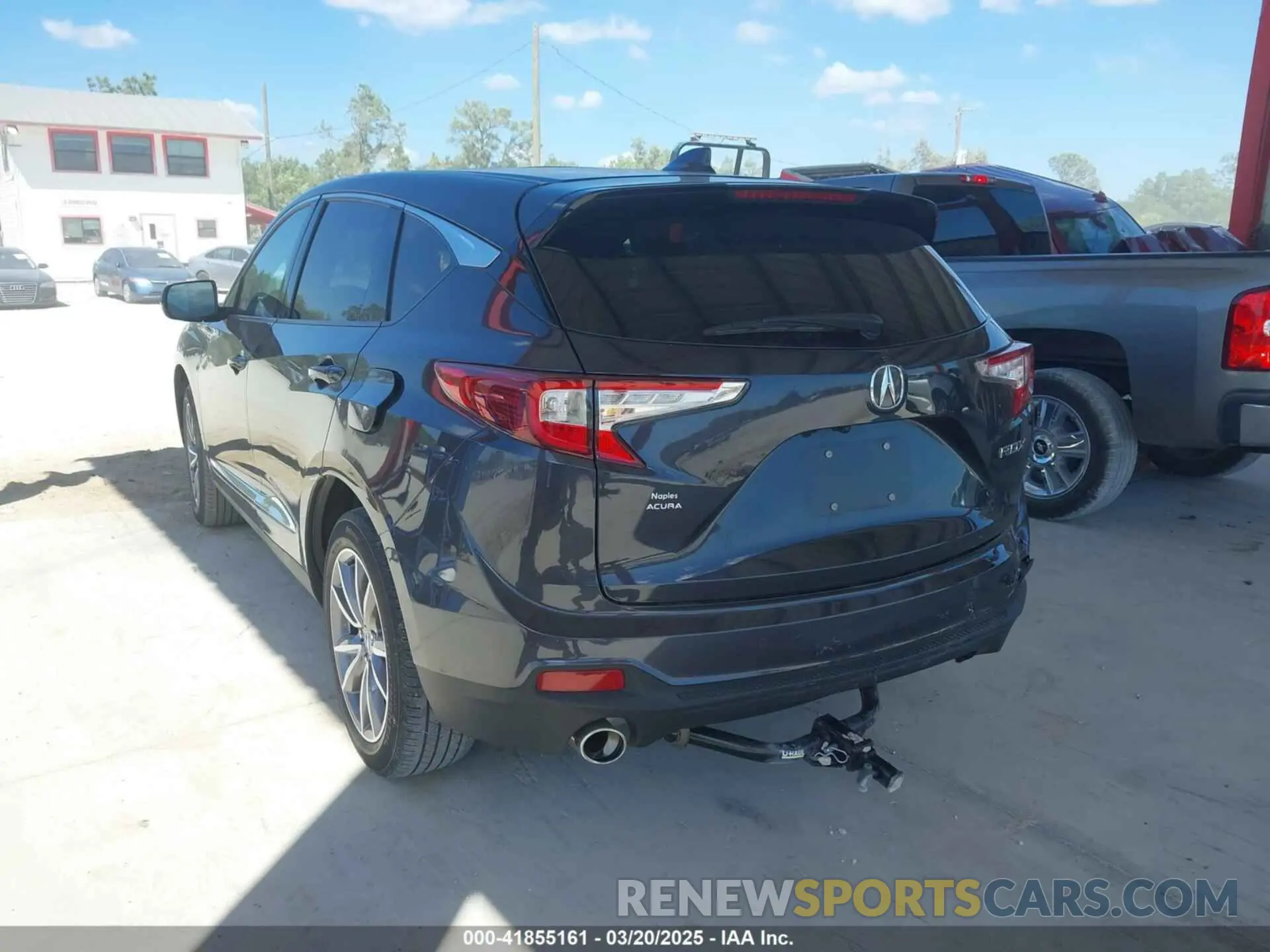 3 fotografías del automóvil dañado 5J8TC1H54ML016041 ACURA RDX 2021