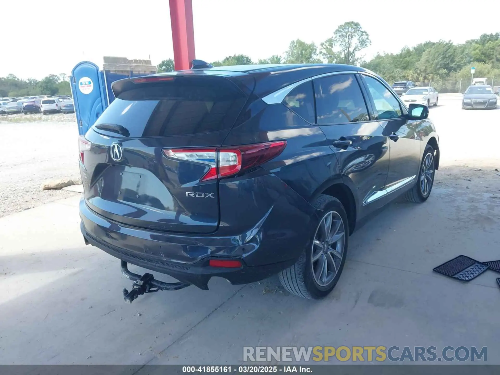 6 fotografías del automóvil dañado 5J8TC1H54ML016041 ACURA RDX 2021