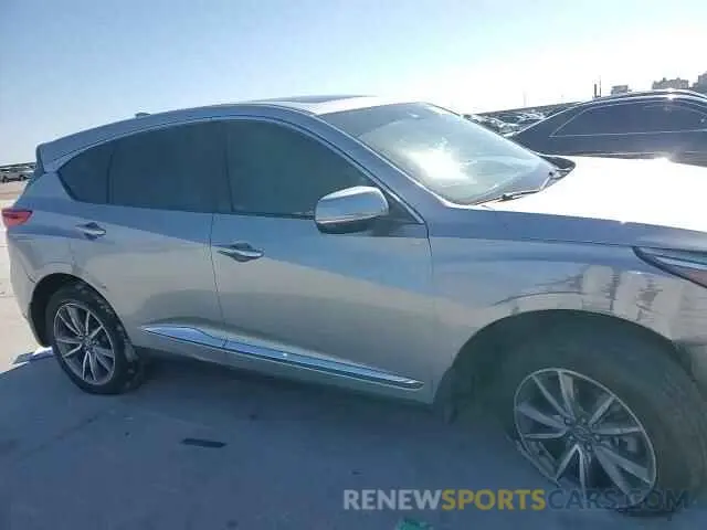 12 fotografías del automóvil dañado 5J8TC1H55ML004531 ACURA RDX 2021