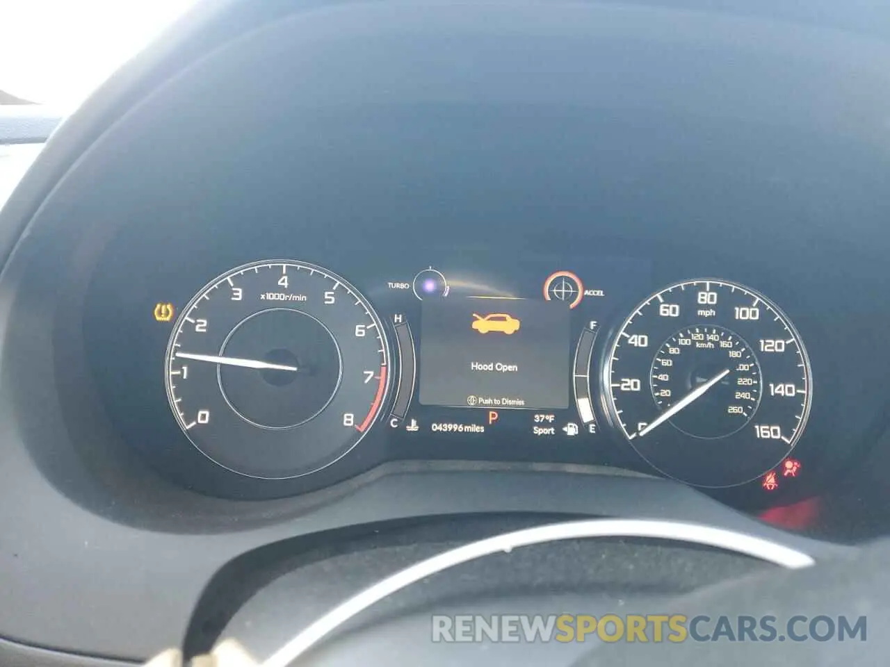 9 fotografías del automóvil dañado 5J8TC1H55ML004531 ACURA RDX 2021