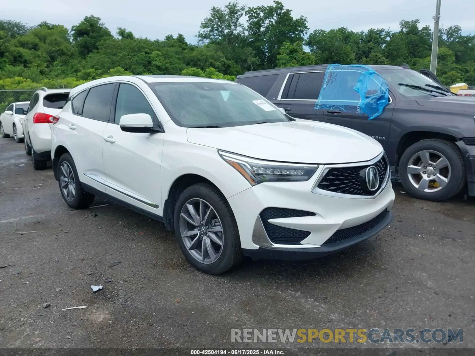 1 fotografías del automóvil dañado 5J8TC1H56ML007650 ACURA RDX 2021