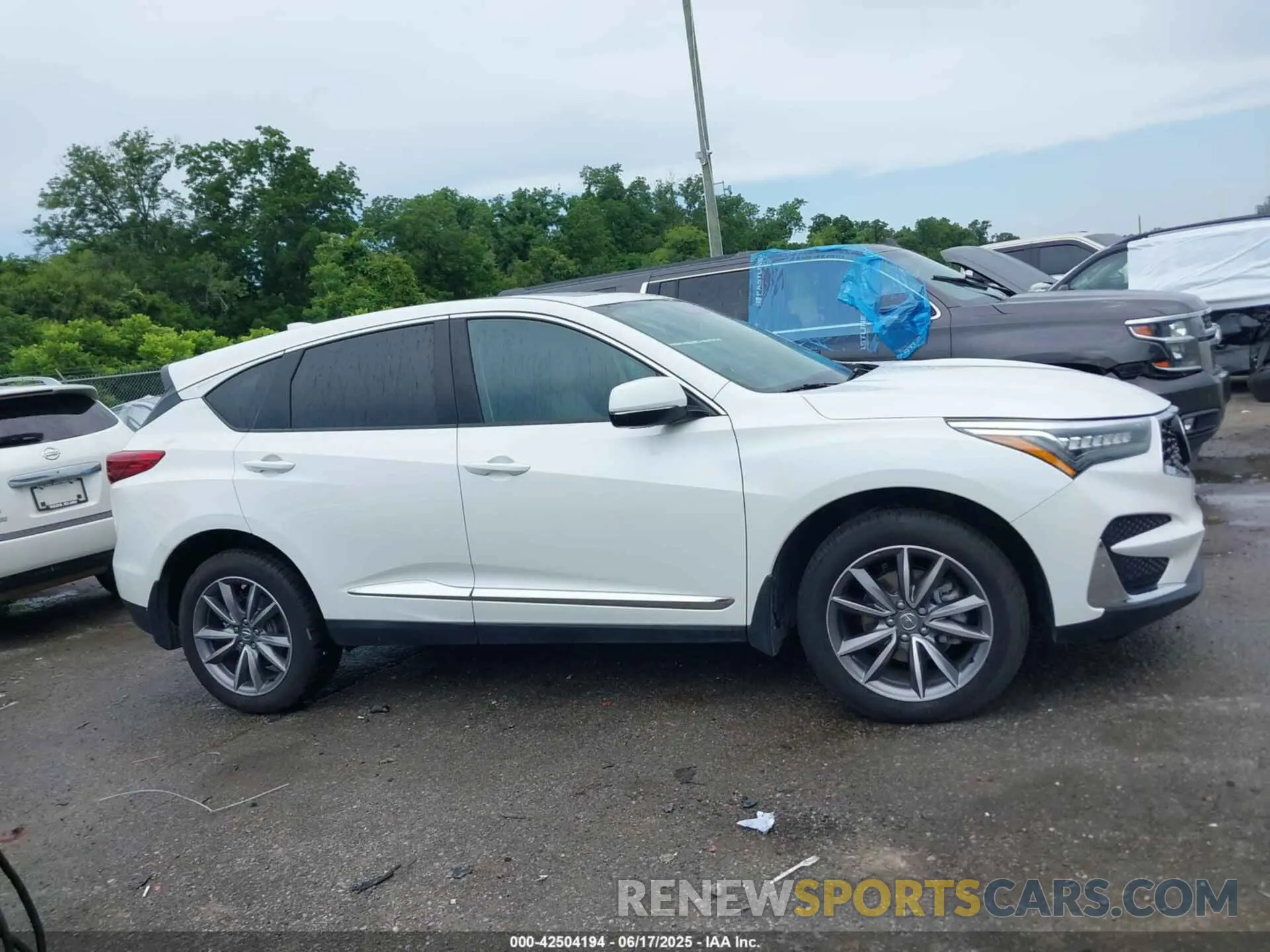 12 fotografías del automóvil dañado 5J8TC1H56ML007650 ACURA RDX 2021