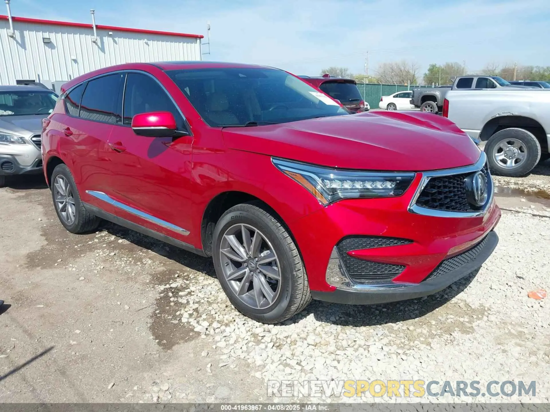 1 fotografías del automóvil dañado 5J8TC1H56ML021161 ACURA RDX 2021