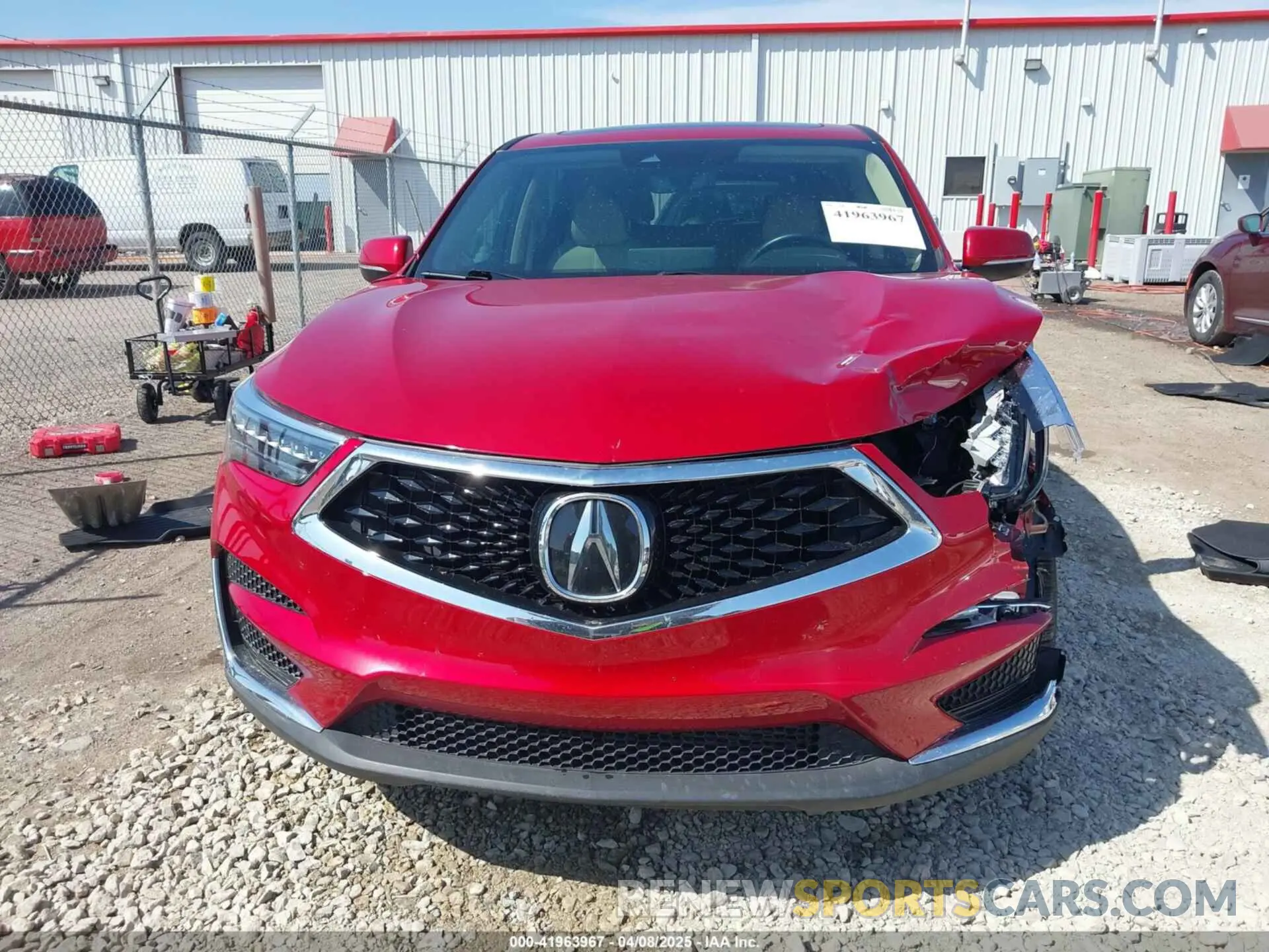 12 fotografías del automóvil dañado 5J8TC1H56ML021161 ACURA RDX 2021