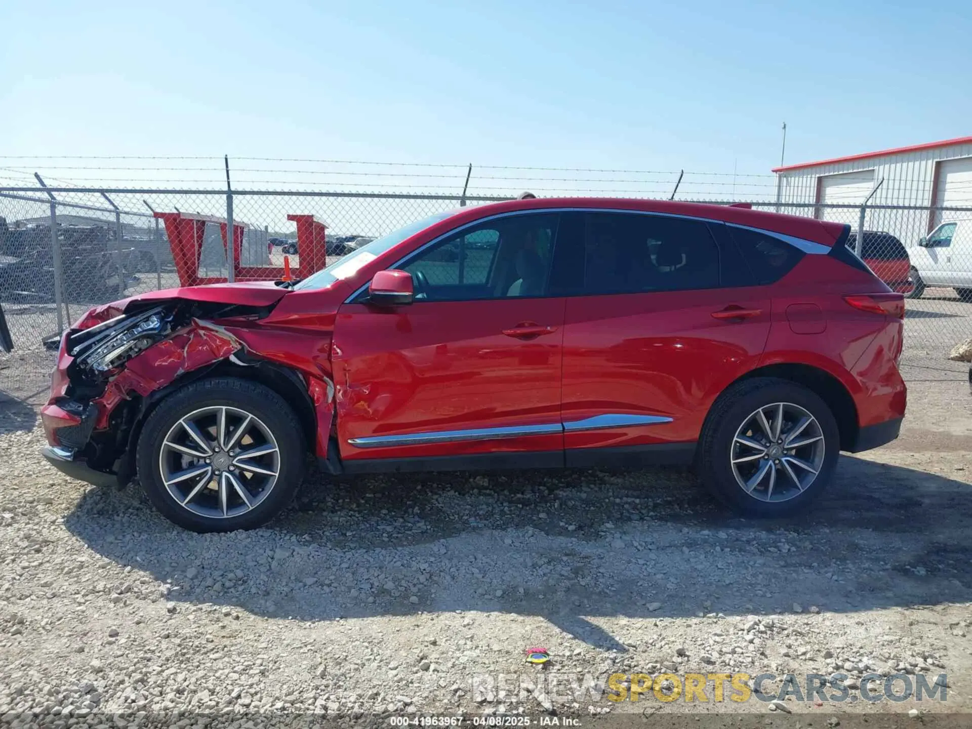 14 fotografías del automóvil dañado 5J8TC1H56ML021161 ACURA RDX 2021