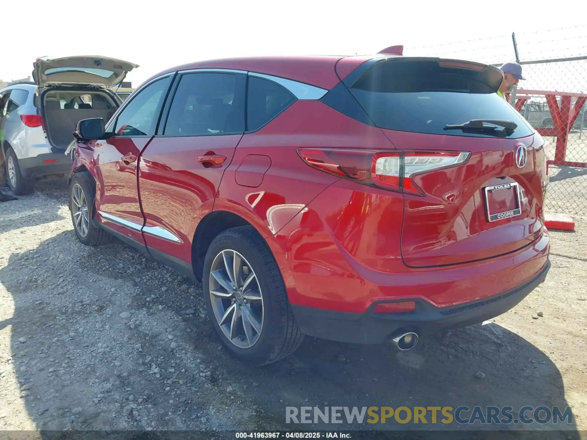 3 fotografías del automóvil dañado 5J8TC1H56ML021161 ACURA RDX 2021