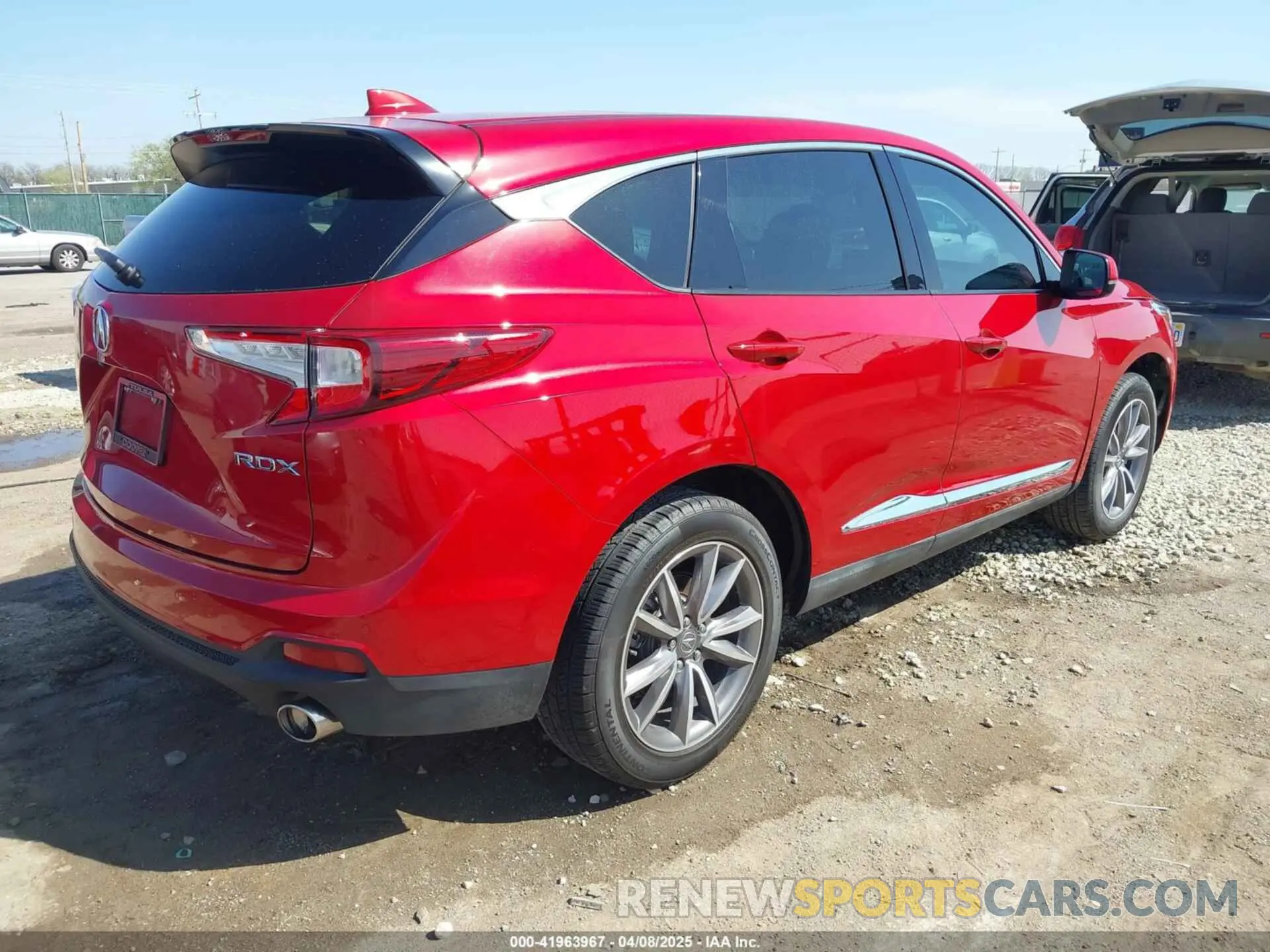 4 fotografías del automóvil dañado 5J8TC1H56ML021161 ACURA RDX 2021