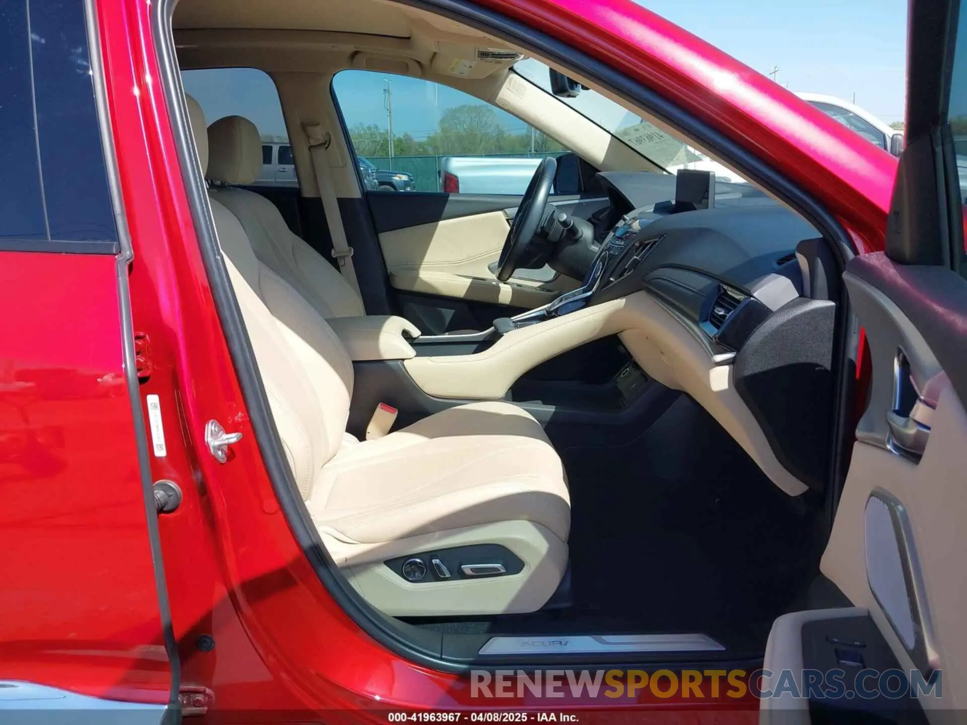 5 fotografías del automóvil dañado 5J8TC1H56ML021161 ACURA RDX 2021