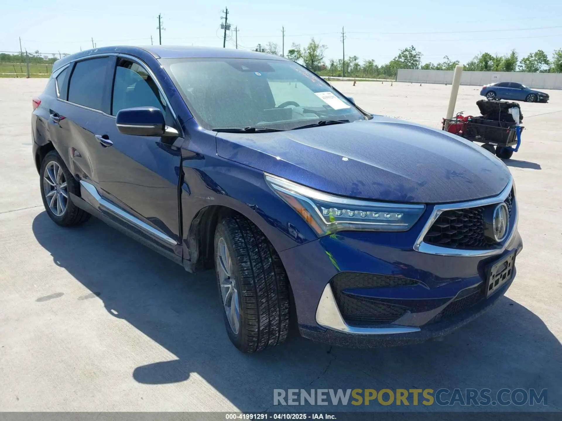 1 fotografías del automóvil dañado 5J8TC1H57ML007284 ACURA RDX 2021