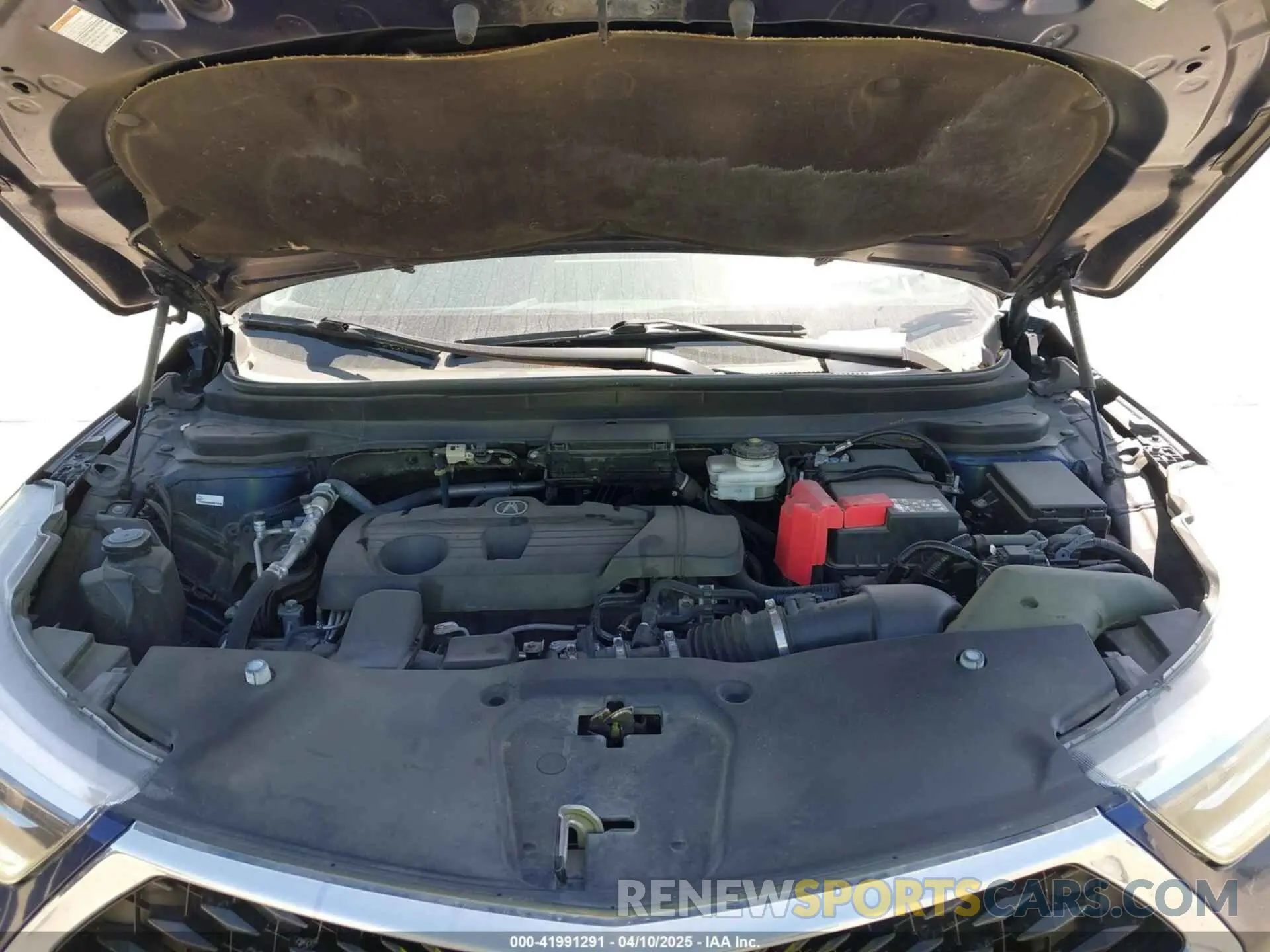 10 fotografías del automóvil dañado 5J8TC1H57ML007284 ACURA RDX 2021