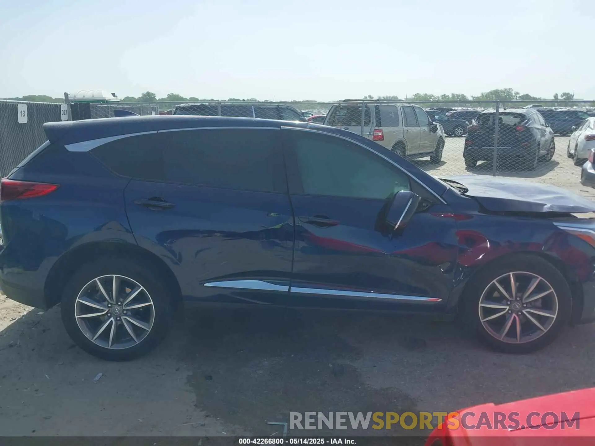 13 fotografías del automóvil dañado 5J8TC1H5XML011202 ACURA RDX 2021