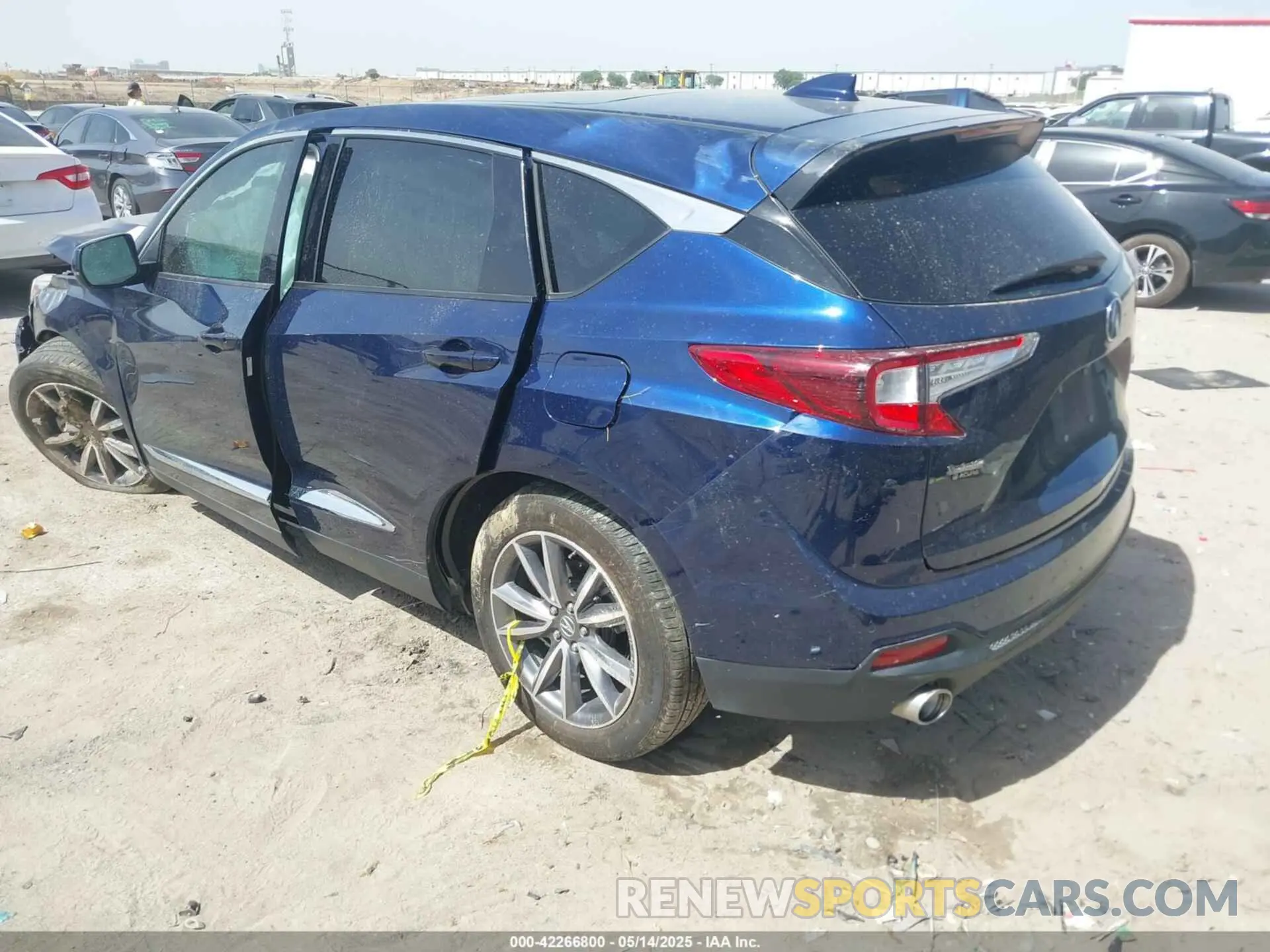 3 fotografías del automóvil dañado 5J8TC1H5XML011202 ACURA RDX 2021