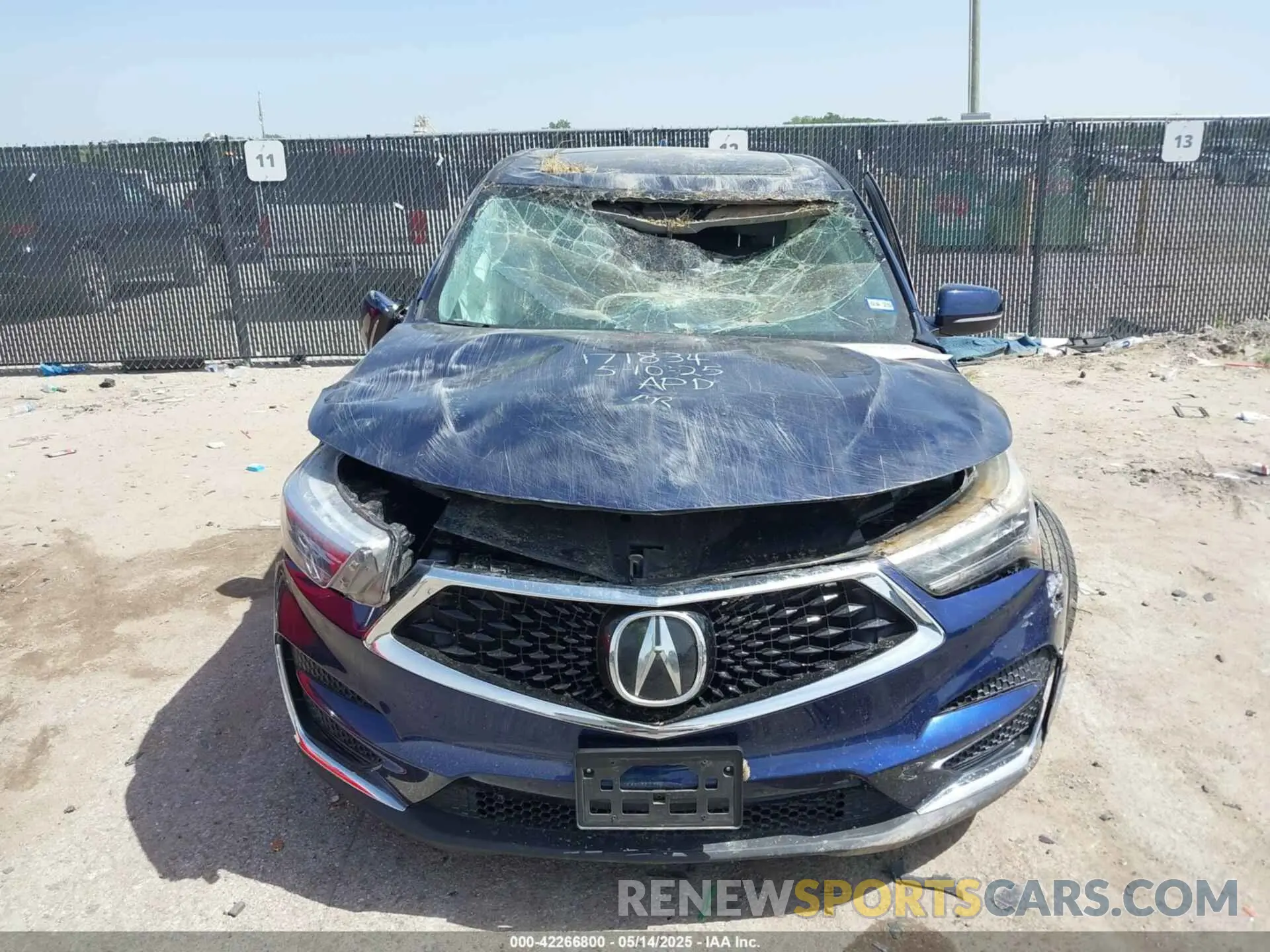 6 fotografías del automóvil dañado 5J8TC1H5XML011202 ACURA RDX 2021