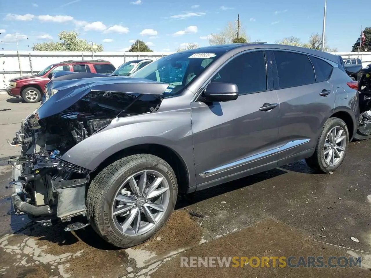 1 fotografías del automóvil dañado 5J8TC1H5XML023706 ACURA RDX 2021