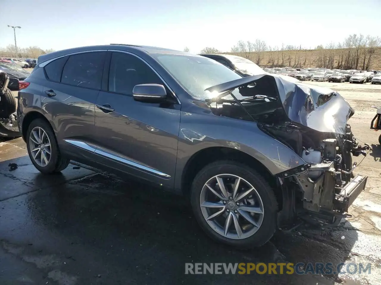 4 fotografías del automóvil dañado 5J8TC1H5XML023706 ACURA RDX 2021