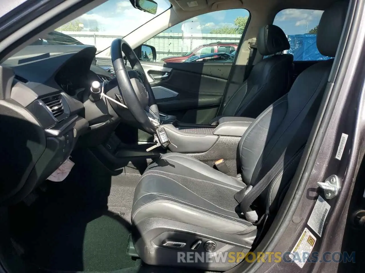 7 fotografías del automóvil dañado 5J8TC1H5XML023706 ACURA RDX 2021