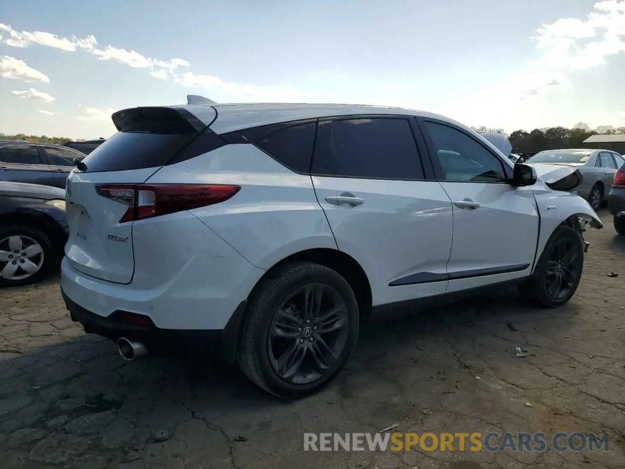 3 fotografías del automóvil dañado 5J8TC1H64ML013276 ACURA RDX 2021