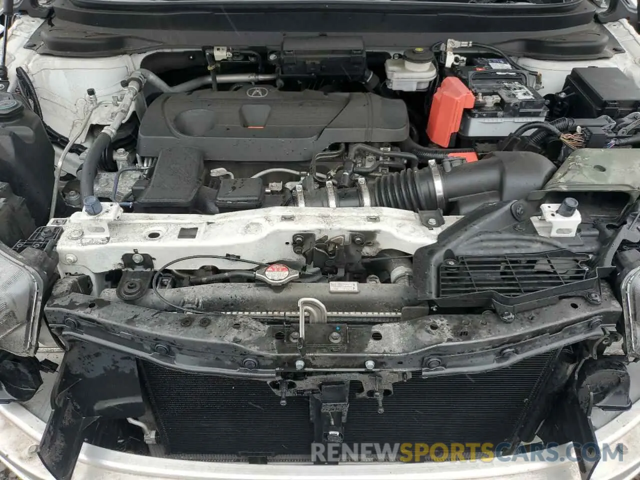 12 fotografías del automóvil dañado 5J8TC1H69ML022510 ACURA RDX 2021
