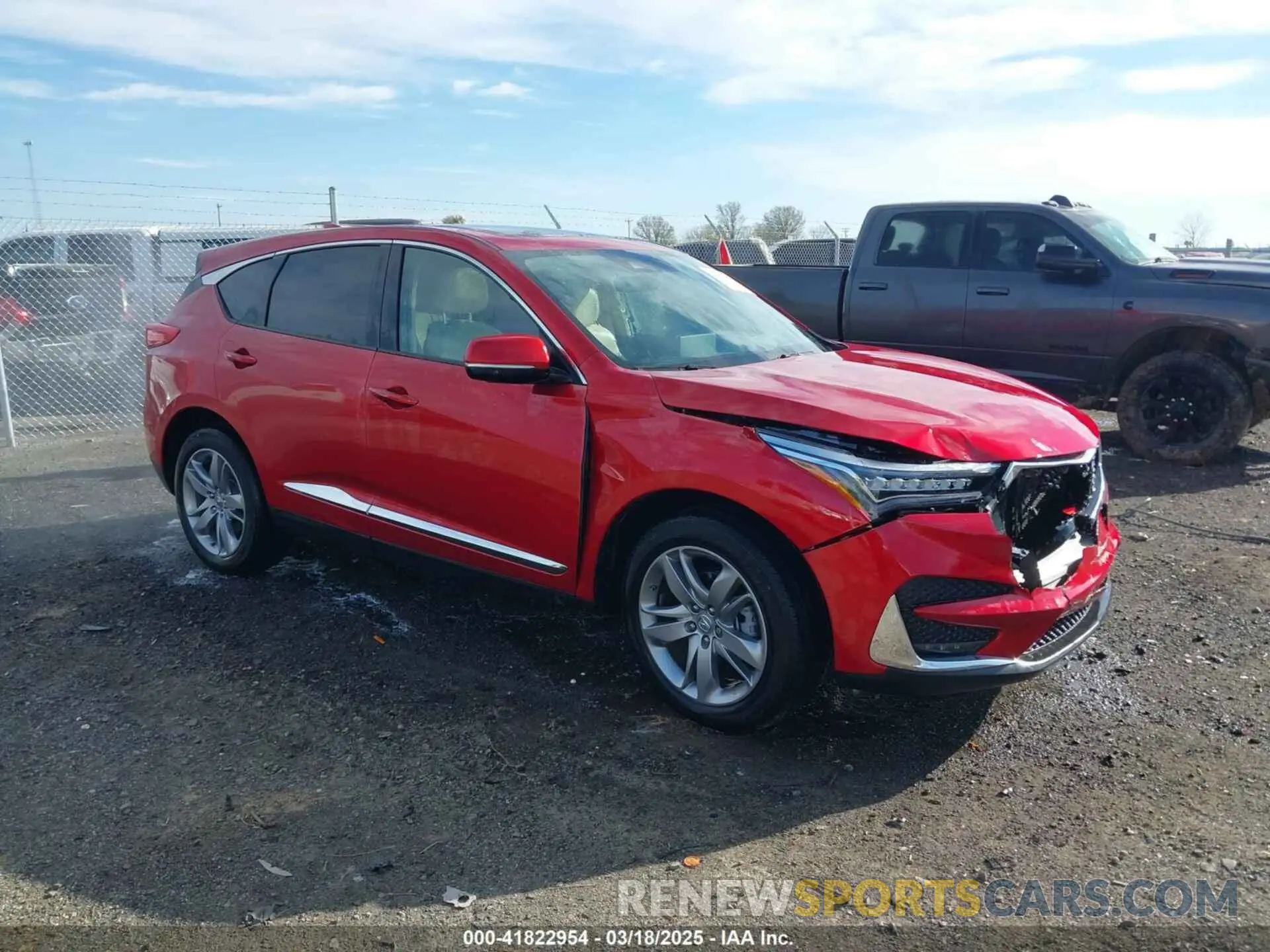 1 fotografías del automóvil dañado 5J8TC1H75ML012064 ACURA RDX 2021