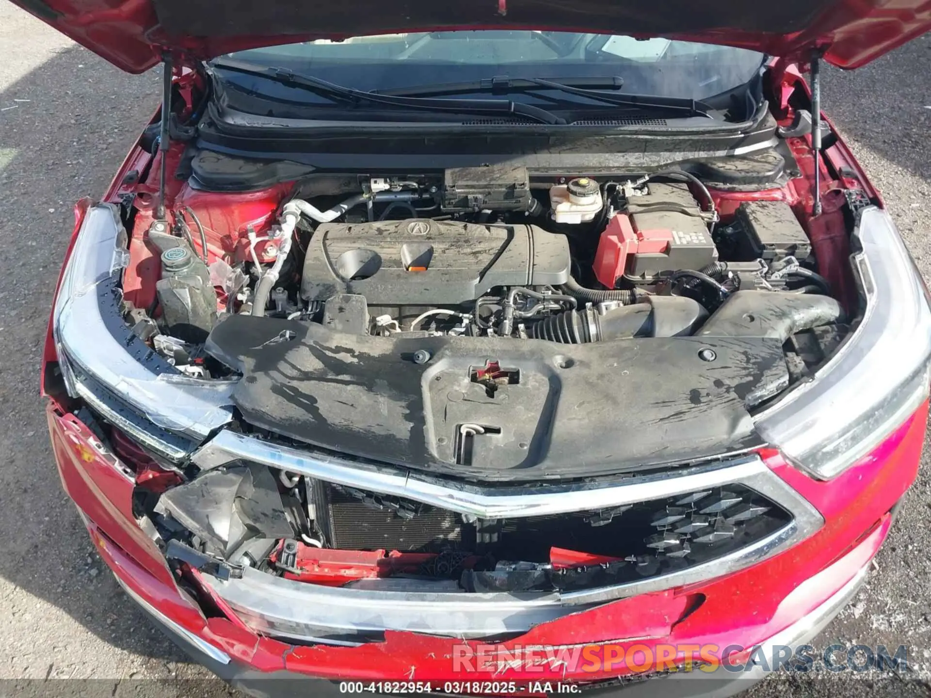 10 fotografías del automóvil dañado 5J8TC1H75ML012064 ACURA RDX 2021