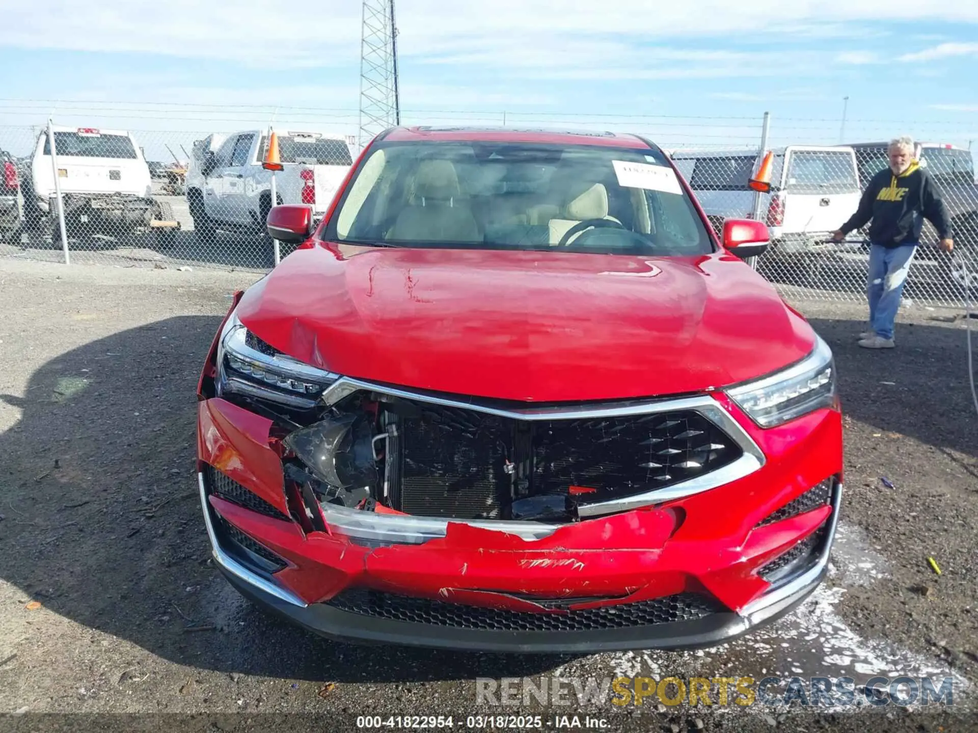 12 fotografías del automóvil dañado 5J8TC1H75ML012064 ACURA RDX 2021