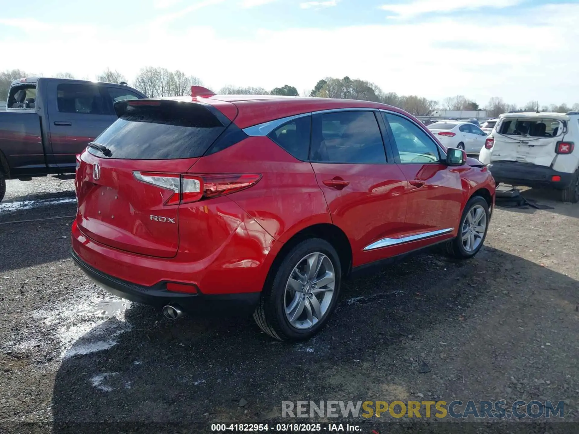 4 fotografías del automóvil dañado 5J8TC1H75ML012064 ACURA RDX 2021