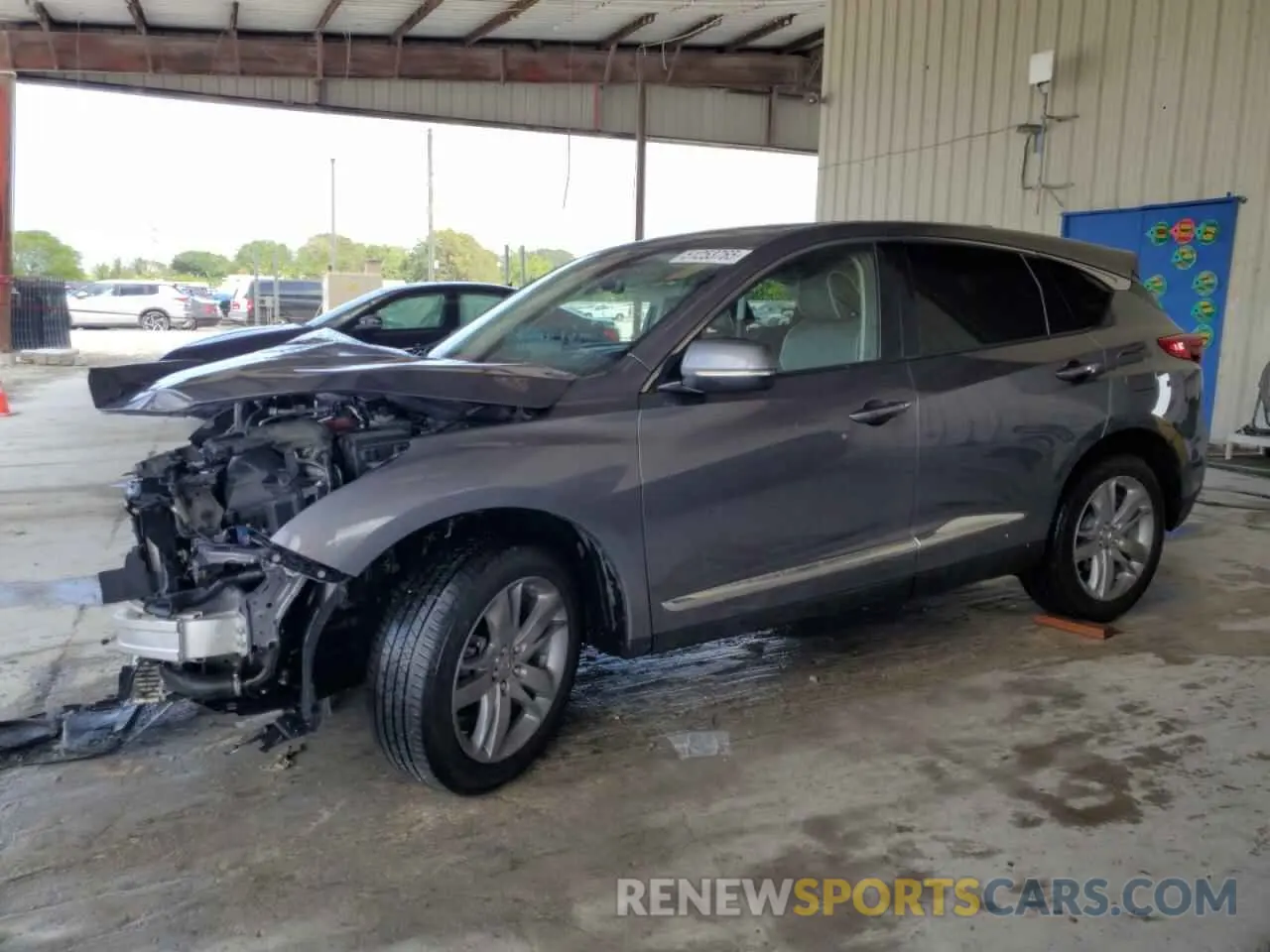 1 fotografías del automóvil dañado 5J8TC1H77ML012762 ACURA RDX 2021