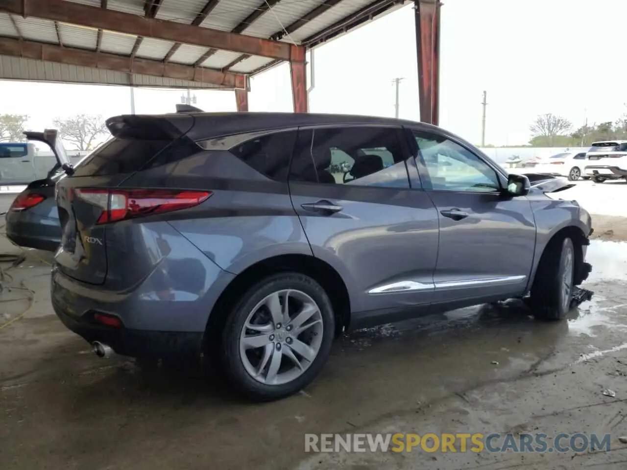 3 fotografías del automóvil dañado 5J8TC1H77ML012762 ACURA RDX 2021