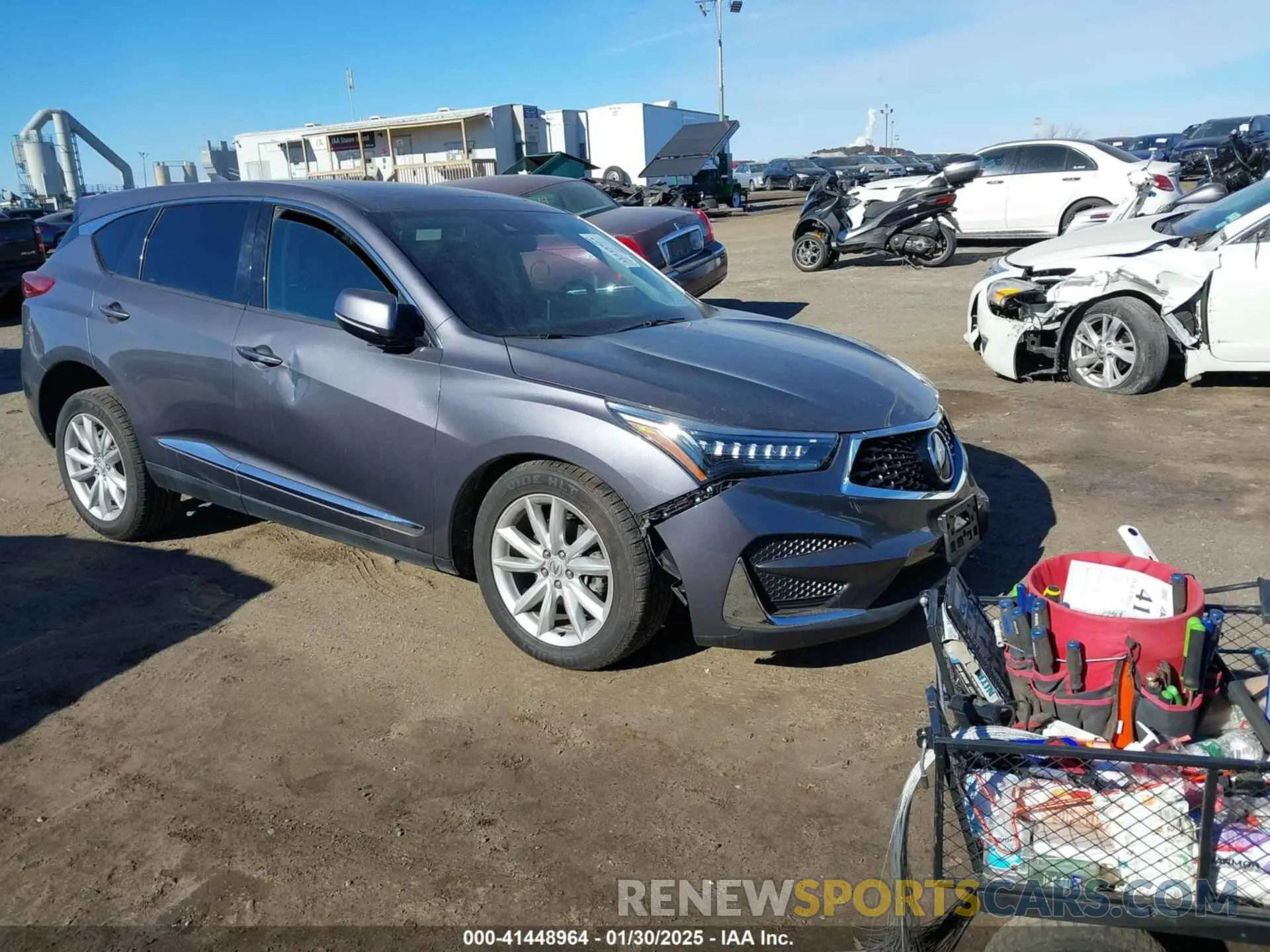 1 fotografías del automóvil dañado 5J8TC2H34ML000734 ACURA RDX 2021