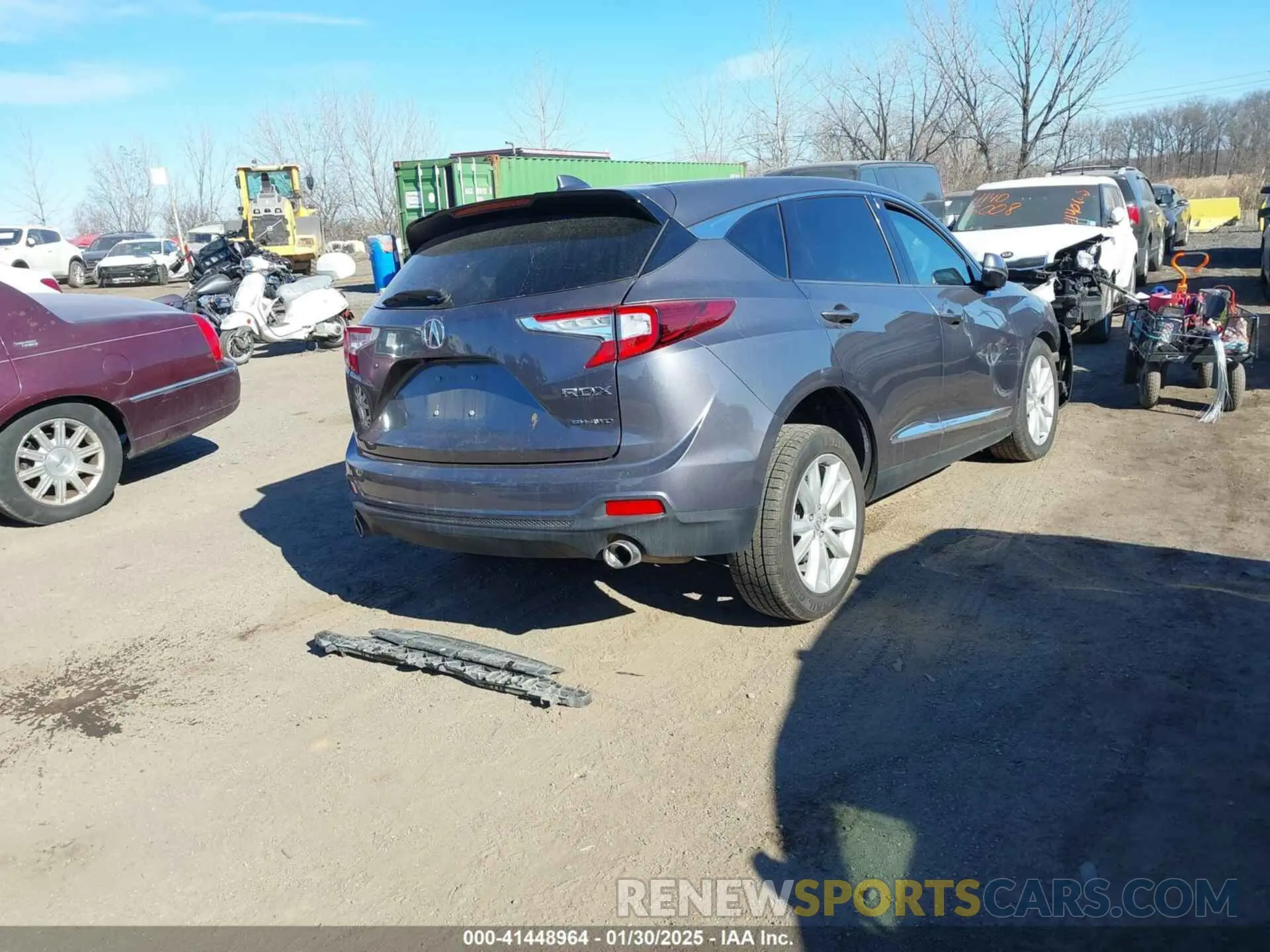 4 fotografías del automóvil dañado 5J8TC2H34ML000734 ACURA RDX 2021